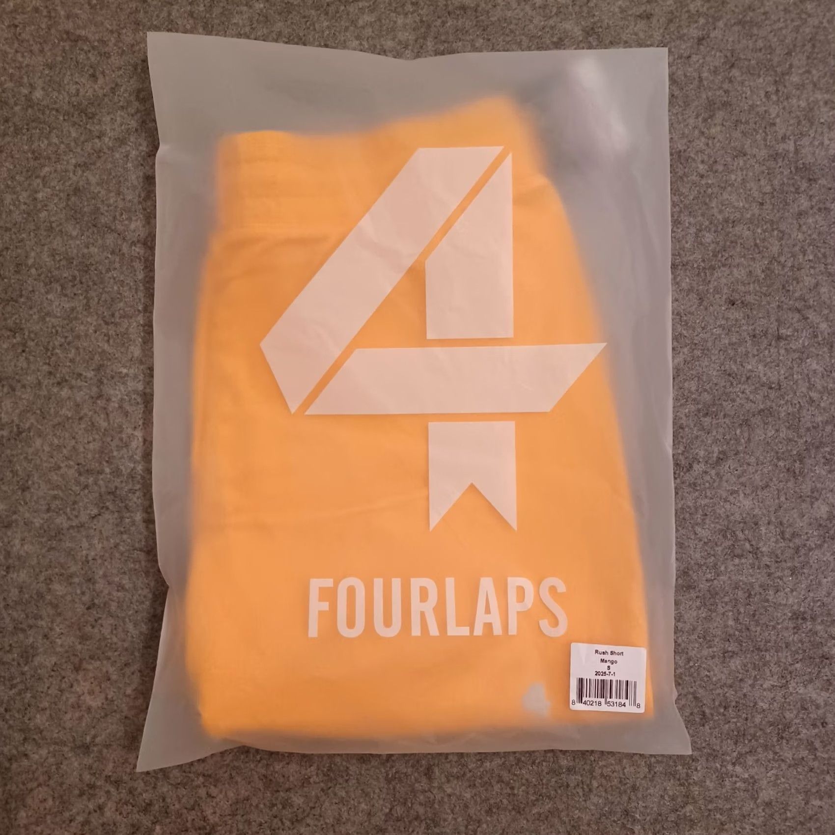 Vintage Fourlaps 4 Laps Rush Shorts Womens Small Mango Sweat Workout Casual NWT Size 28" / US 6 / IT 42 - 5 Thumbnail