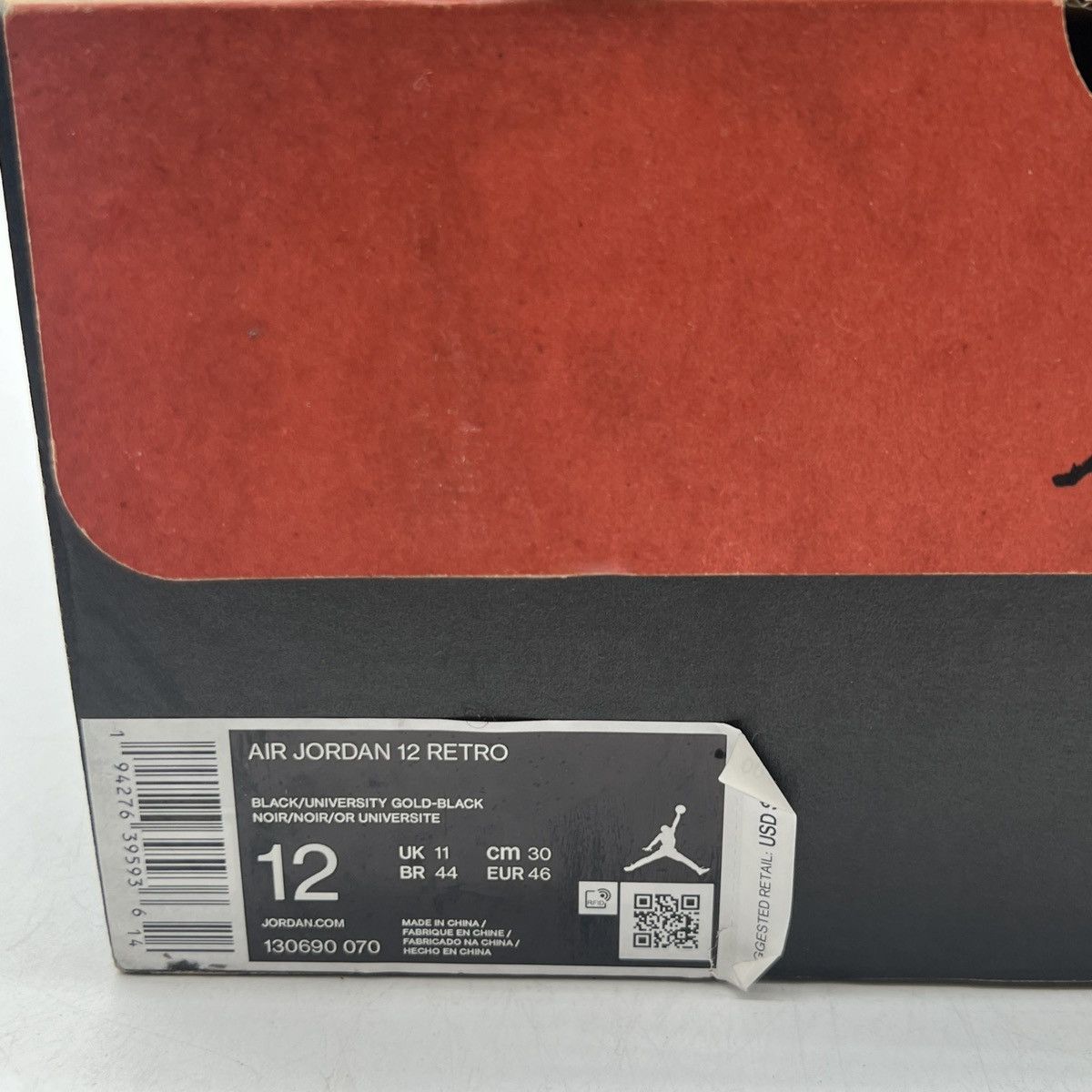 Jordan Brand Air Jordan 12 University Gold Size US 12 / EU 45 - 6 Thumbnail