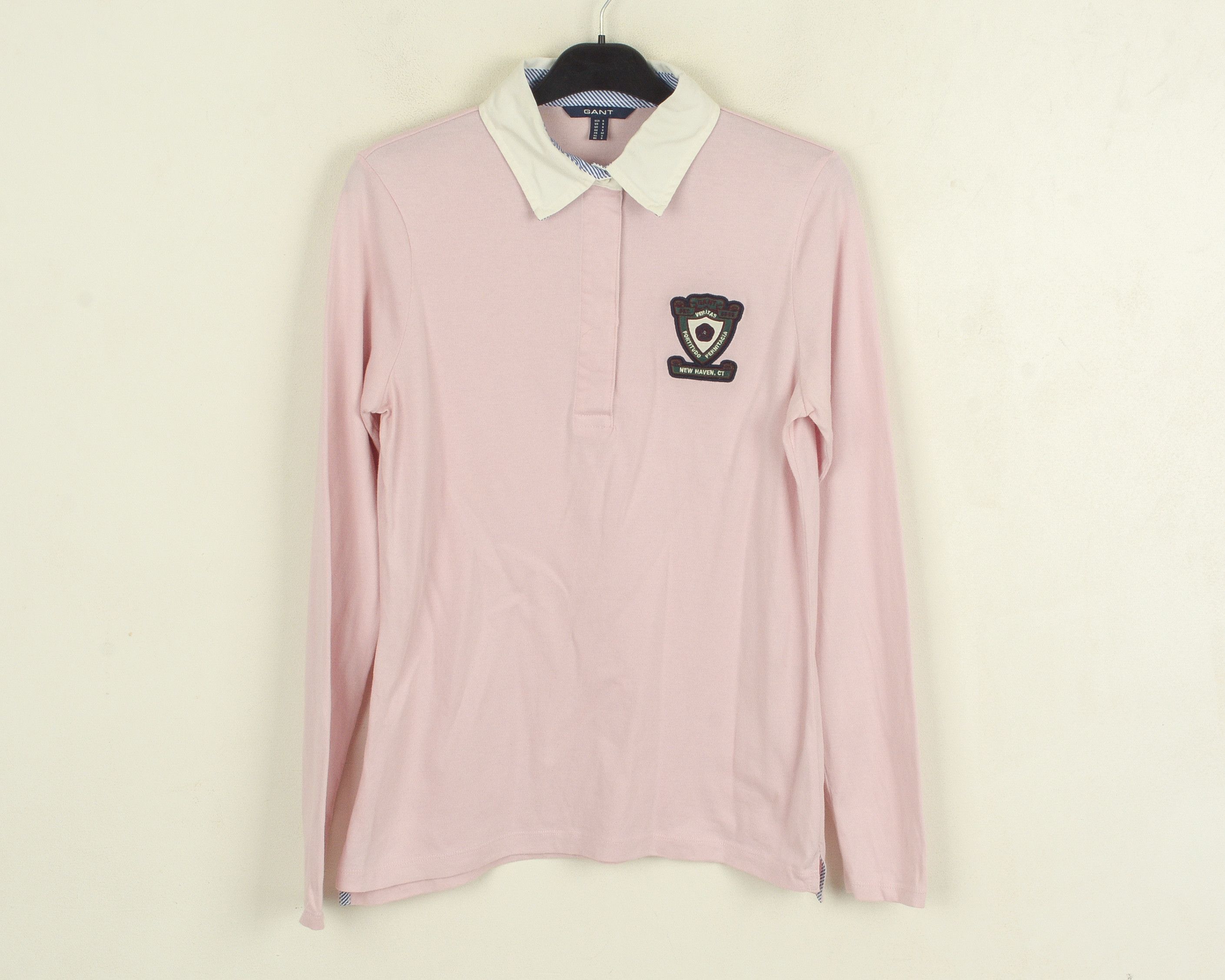 Gant Polo Shirt Long Sleeved S Women Collared Cotton Casual Smart Size S / US 4 / IT 40 - 1 Thumbnail