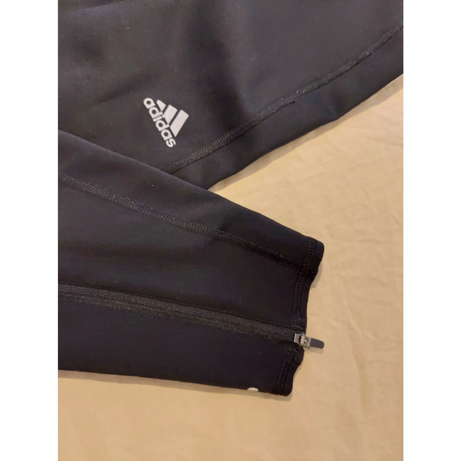 Adidas Womens adidas Pants M Medium Black Athletic Sweatpants Size 32" / US 10 / IT 46 - 6 Thumbnail