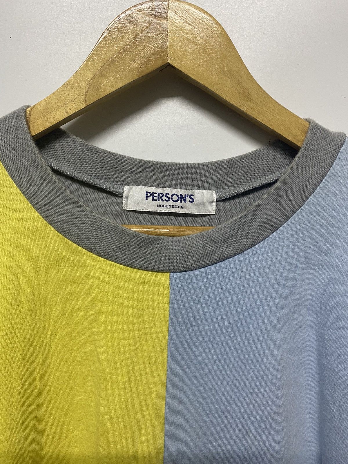 Designer × PERSON'S Person’s T Shirts Block Color Size L / US 10 / IT 46 - 8 Thumbnail
