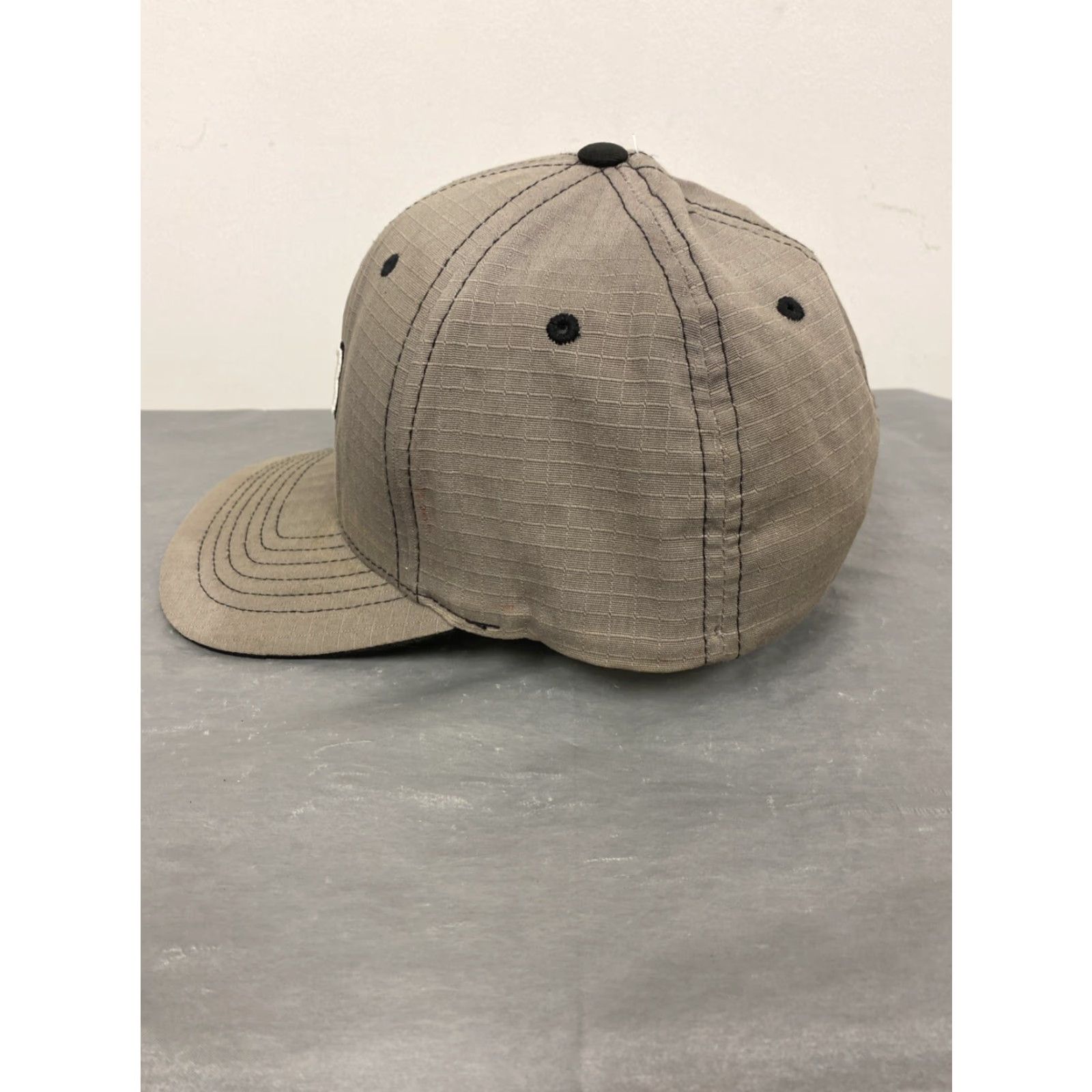 Fox Racing VINTAGE Fox Racing Baseball Cap Hat Fitted S/M Men Cotton Gray Casual Outdoor Size ONE SIZE - 5 Thumbnail