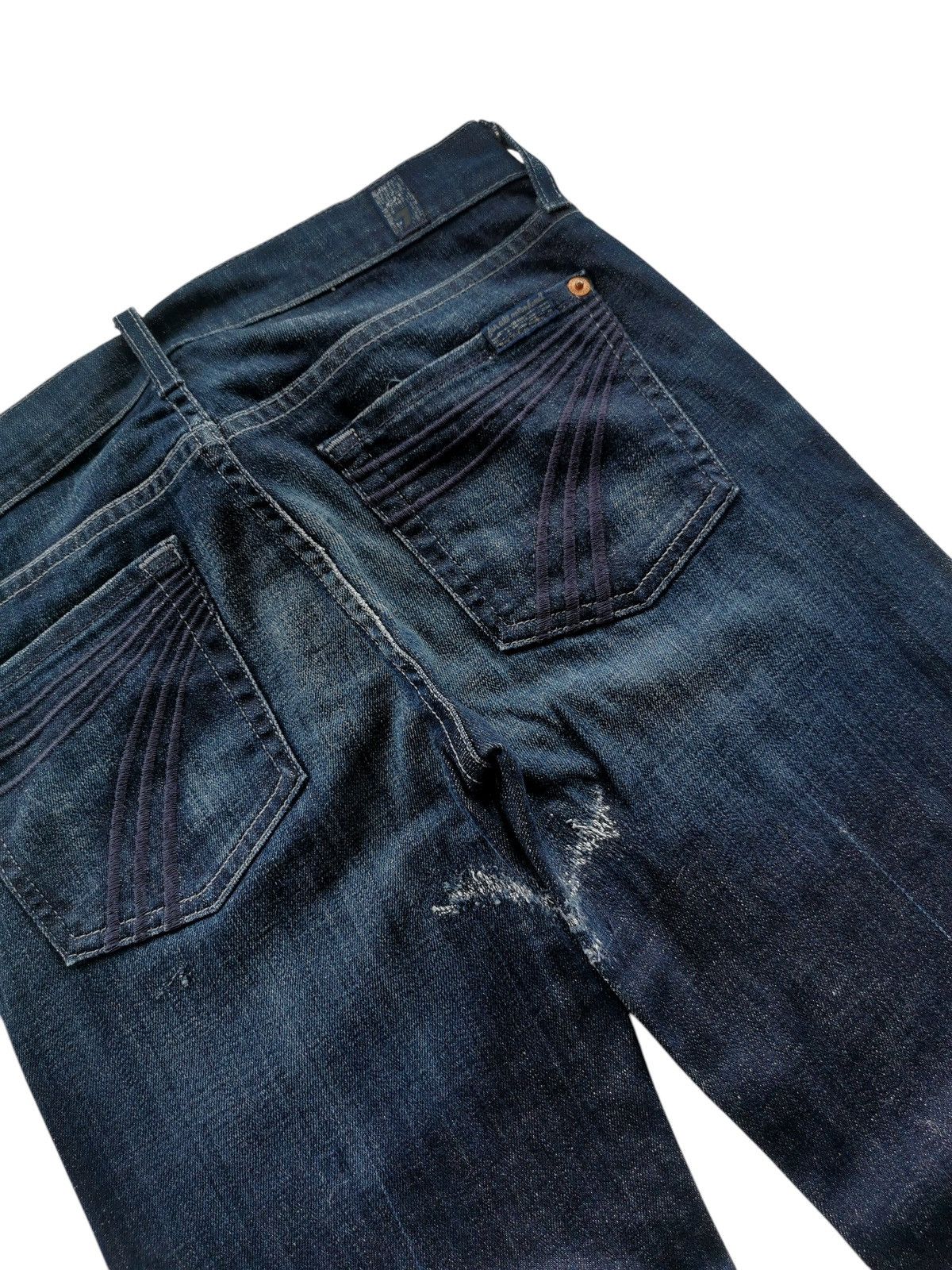 7 For All Mankind Avantgarde 7 for all mankind flared dojo jeans Size 26" / US 2 / IT 38 - 6 Thumbnail