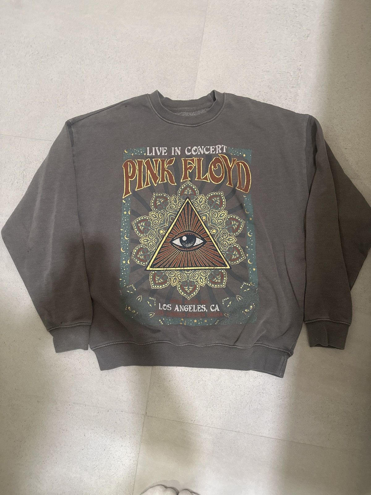 Pink Floyd Pink Floyd Cropped Sweater Size US M / EU 48-50 / 2 - 1 Thumbnail