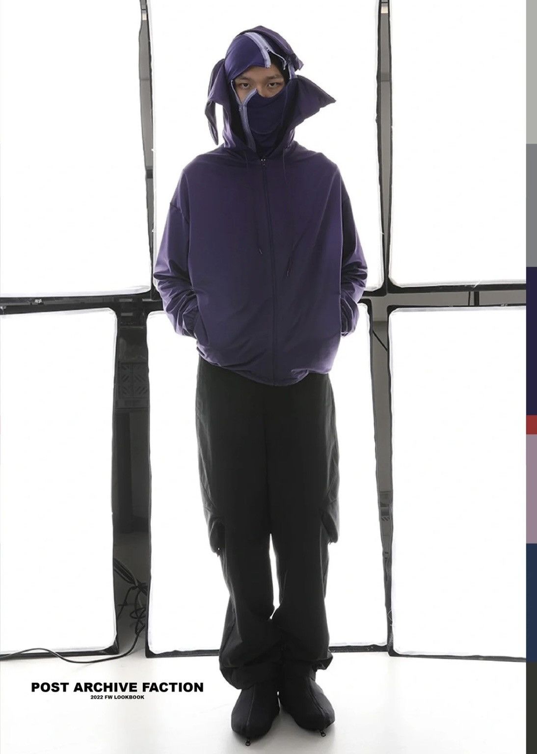 POST ARCHIVE FACTION (PAF) paf 5.0 hoodie center right Size US L / EU 52-54 / 3 - 1 Thumbnail