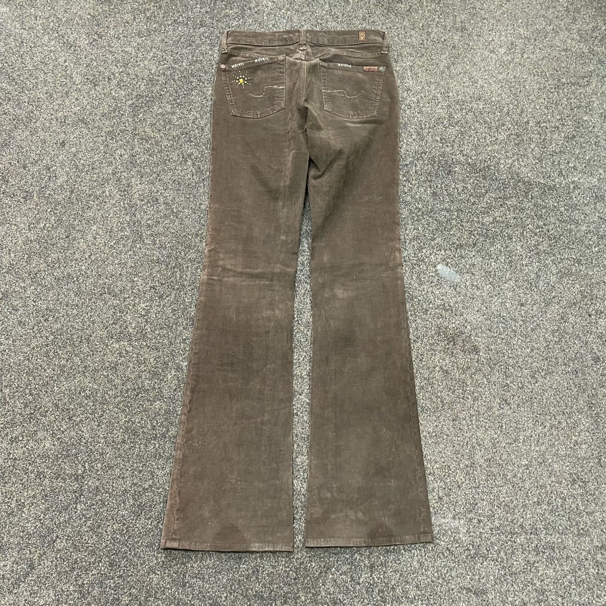 Vintage Y2K Vintage Flared Bootcut Jeans Distressed Grunge Baggy Size 32" / US 10 / IT 46 - 2 Thumbnail