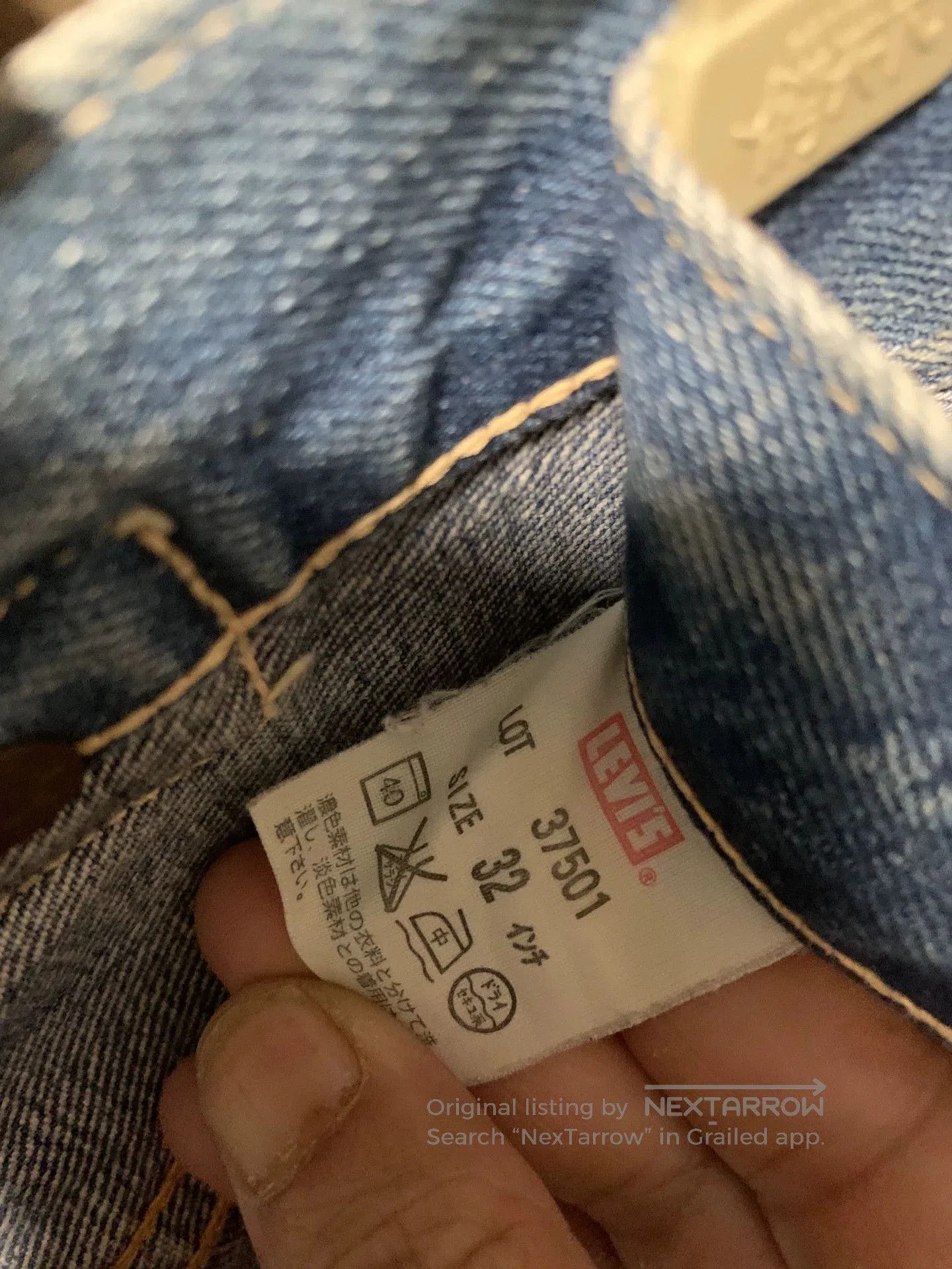 LVC classic distressed high-end jeans lvc. Size US 28 / EU 44 - 6 Thumbnail