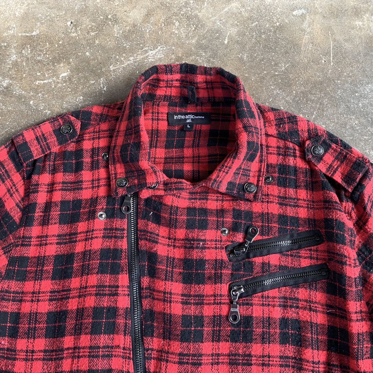 In The Attic In the attic Plaid Punk Zipper Jacket Size US S / EU 44-46 / 1 - 4 Thumbnail