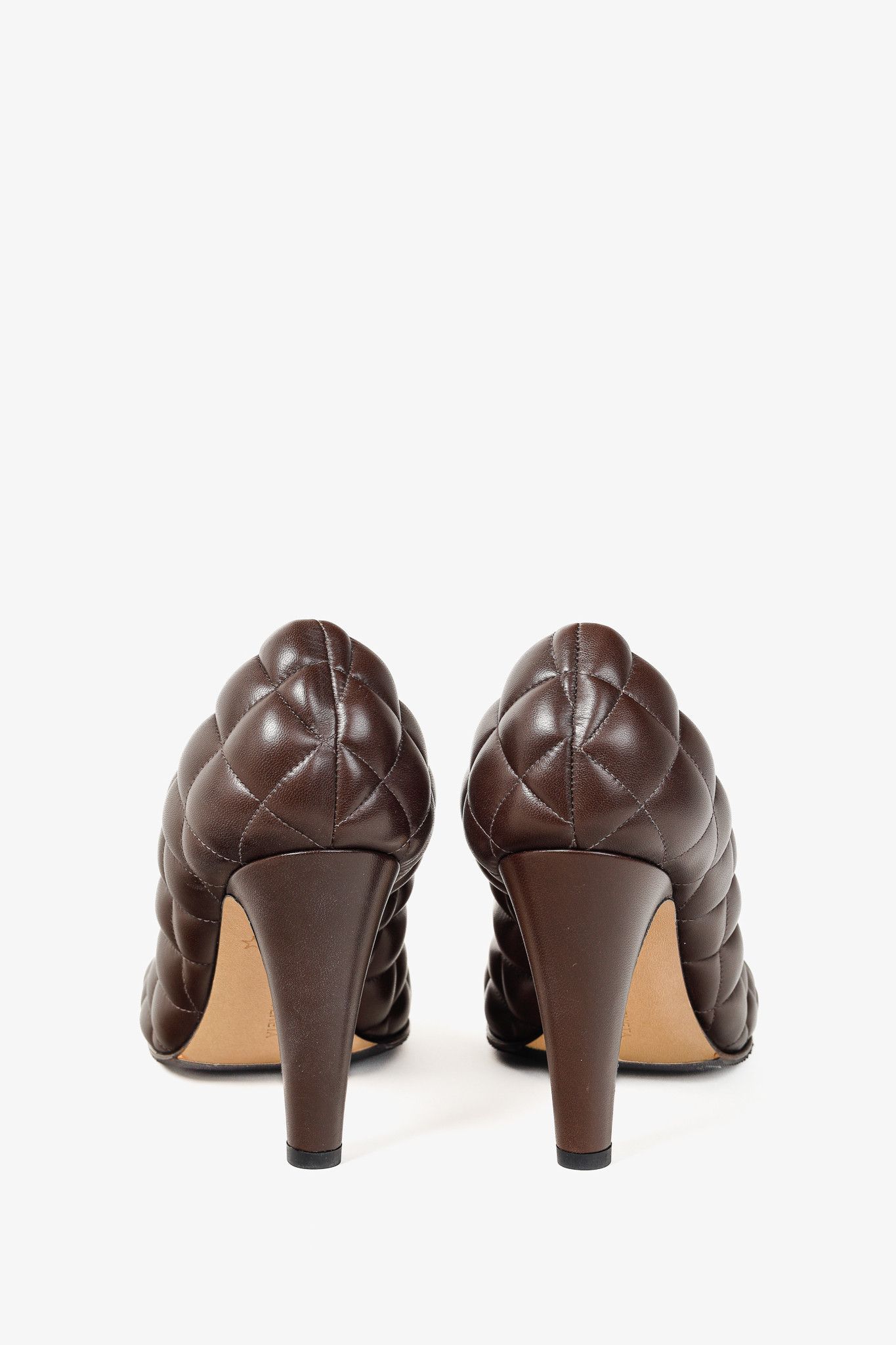 Bottega Veneta Bottega Veneta Stitched Matelasse Nappa Dream Pumps Size US 9 / IT 39 - 3 Thumbnail