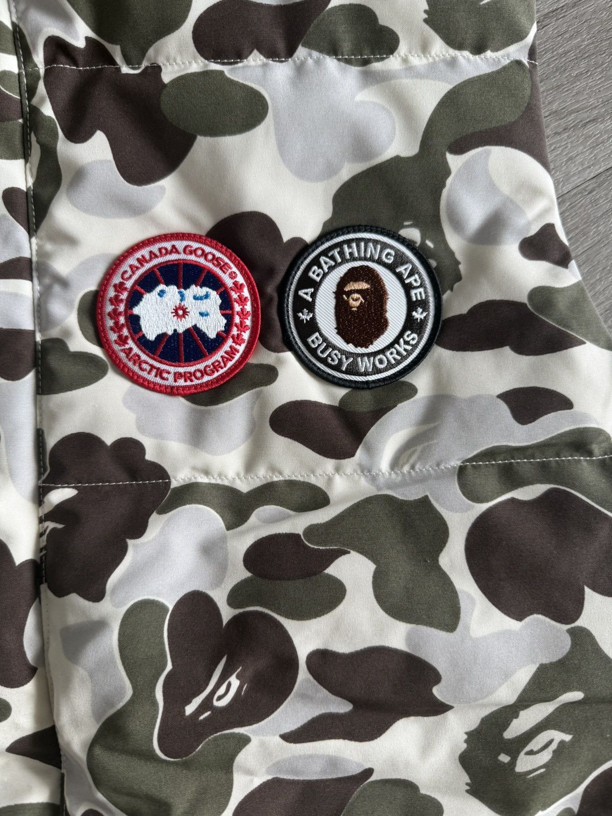 Bape × Canada Goose Bape x Canada Goose Vest Size US XXL / EU 58 / 5 - 2 Thumbnail