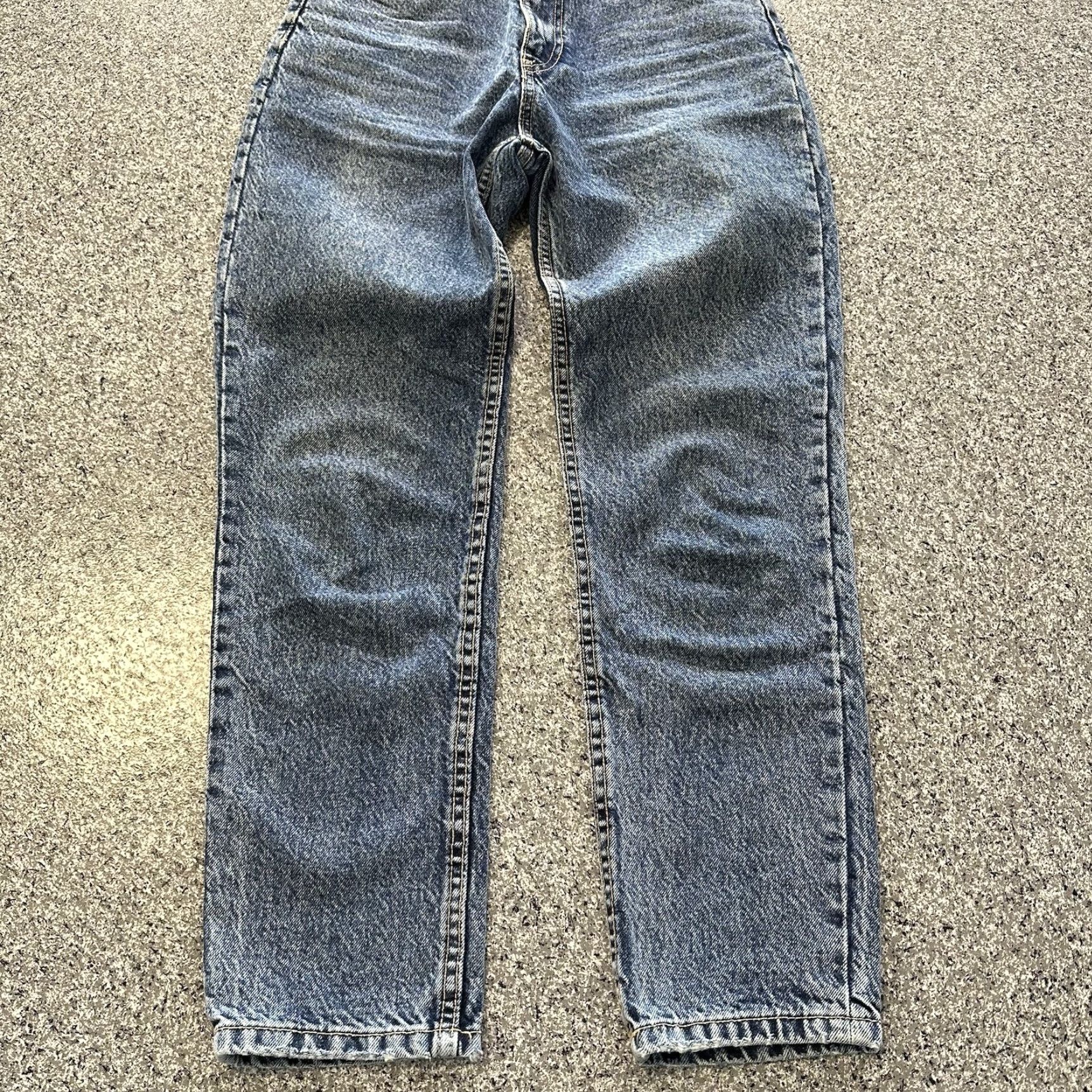 Zara Zara Jeans Womens 2 High Rise Mom Stone Wash Denim Relaxed Tapered Blue 5-Pocket Design Inseam 27 in XS? Size 42" / US 20 - 3 Thumbnail