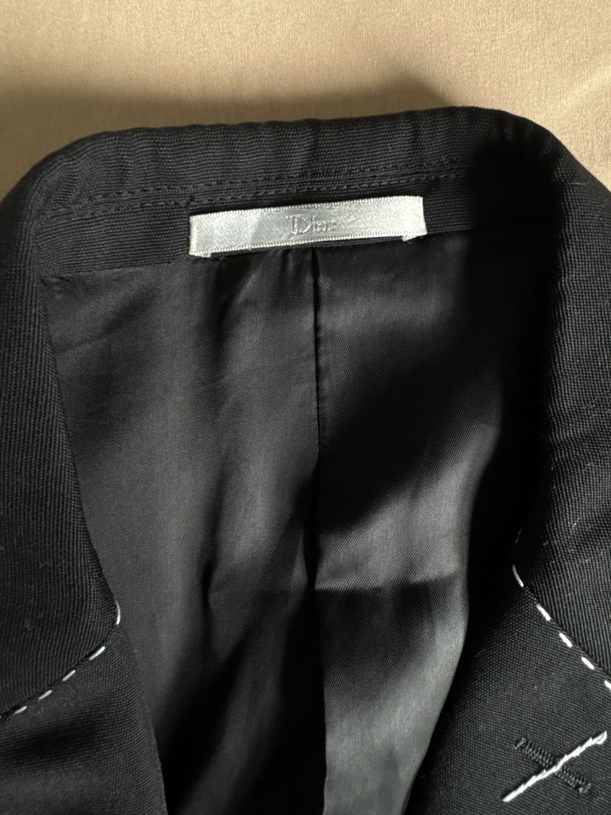 Dior Dior blazer with white exposed stitching Size 48R - 5 Thumbnail