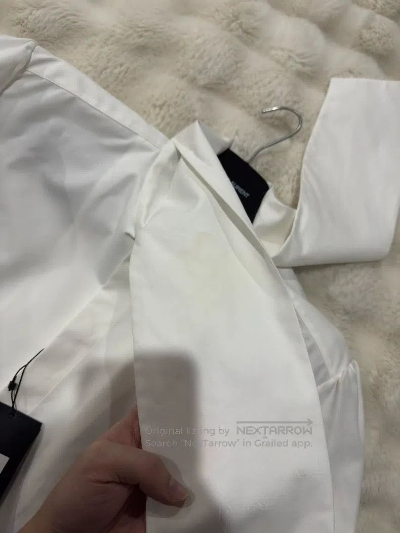 Saint Laurent Paris Saint Laurent Paris Large Butterfly Bow Shirt Size S / US 4 / IT 40 - 8 Thumbnail