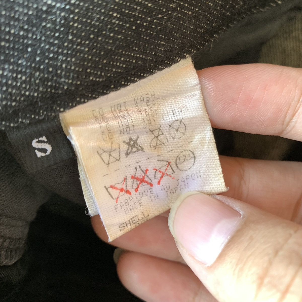 Japanese Brand 1990s - Shinichiro Arakawa Mix Leather Biker Denim Size US 32 / EU 48 - 10 Thumbnail