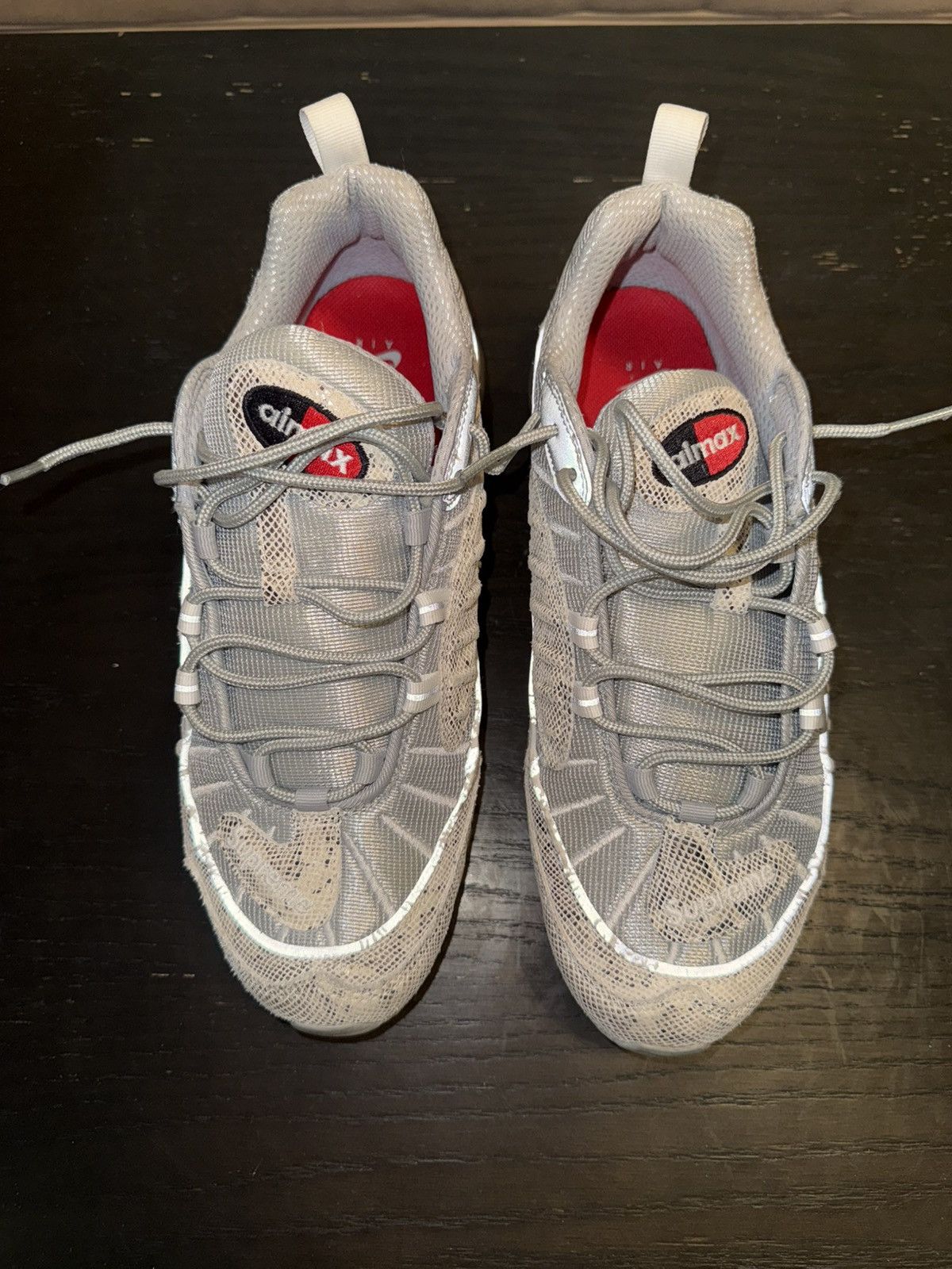 Supreme Nike Air Max 98 SUPREME Snakeskin Size 10 Size US 10 / EU 43 - 3 Thumbnail