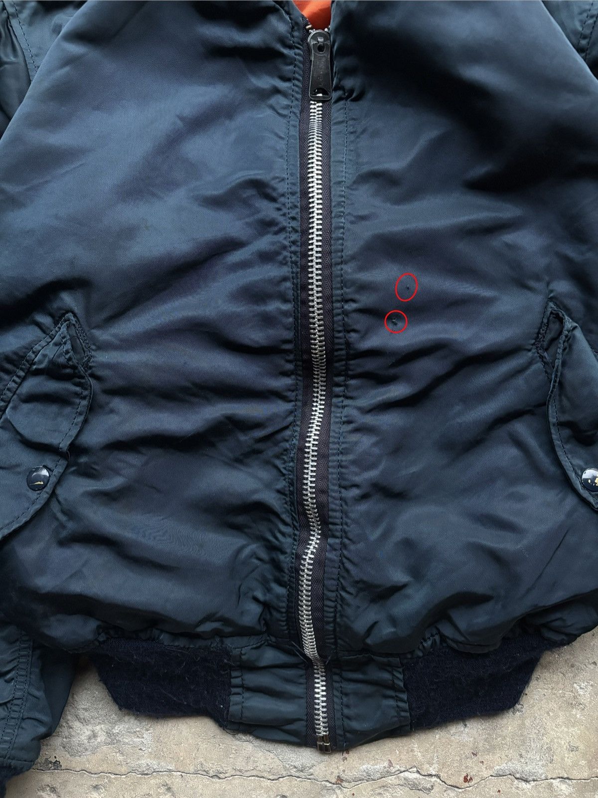 Alpha Industries Vintage Reversible MA-1 Bomber Jacket Size US L / EU 52-54 / 3 - 6 Thumbnail