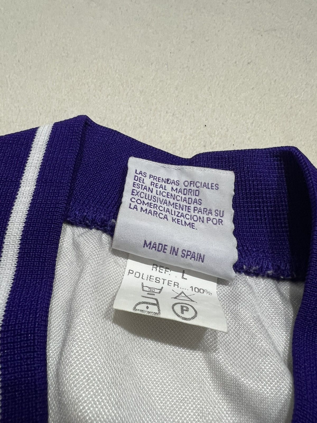 Vintage Real Madrid 1996/97 Kelme Campeon De Liga Jersey Size US L / EU 52-54 / 3 - 10 Thumbnail