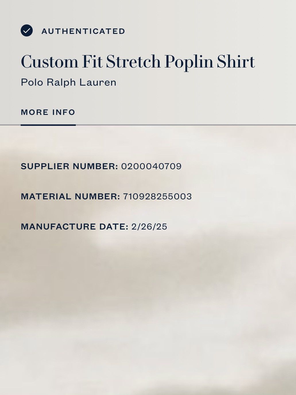 Polo Ralph Lauren Polo Ralph Lauren Custom Fit Stretch Poplin Shirt Size US L / EU 52-54 / 3 - 11 Thumbnail