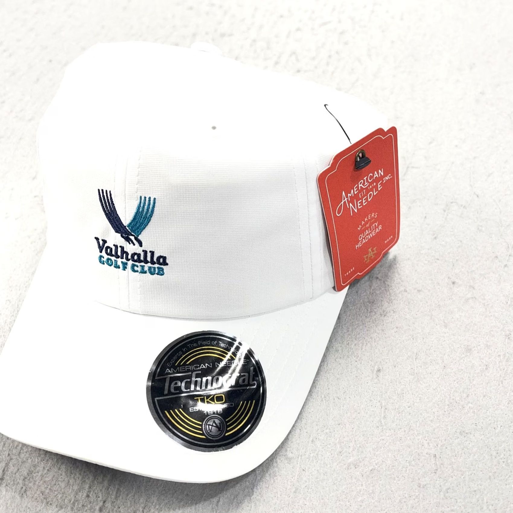 American Needle American Needle Valhalla Golf Club Hat Adult One Size White Technocrat Top 100 Size US M / EU 48-50 / 2 - 3 Thumbnail