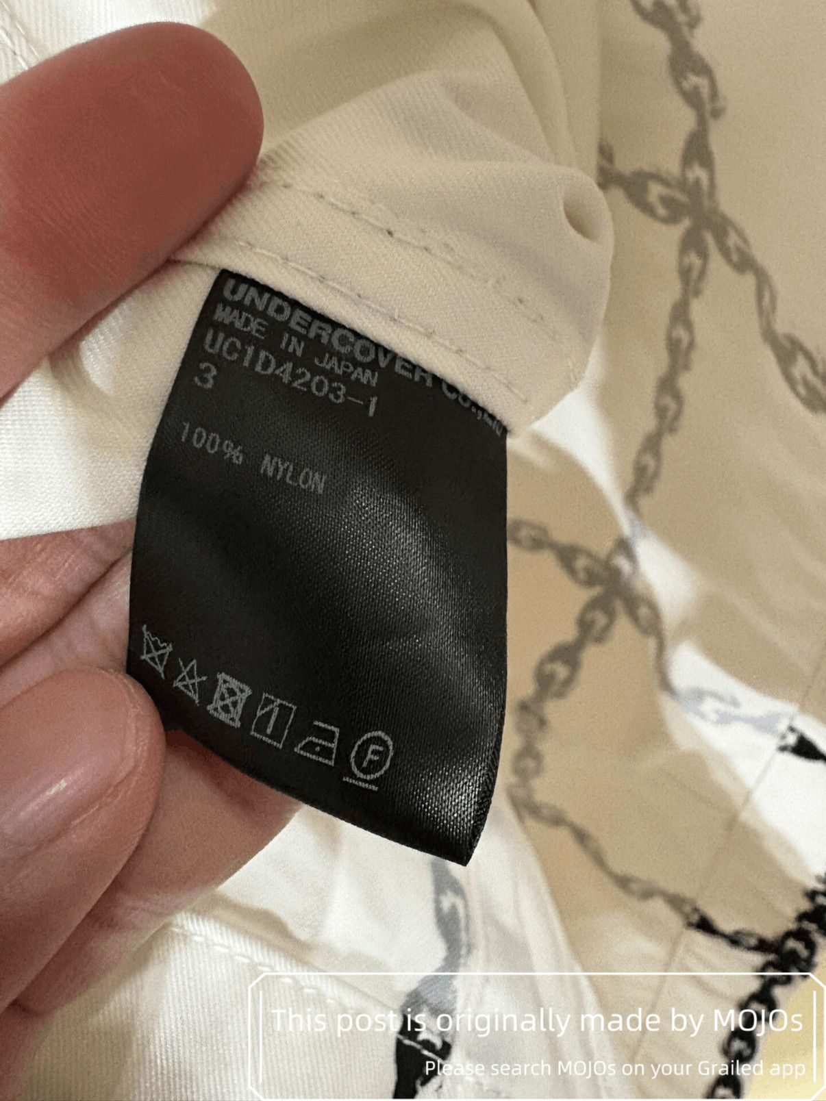 Undercover Sz 3 Undercover 24SS Chain Pattern Jacket mojos12128 Size US L / EU 52-54 / 3 - 8 Thumbnail