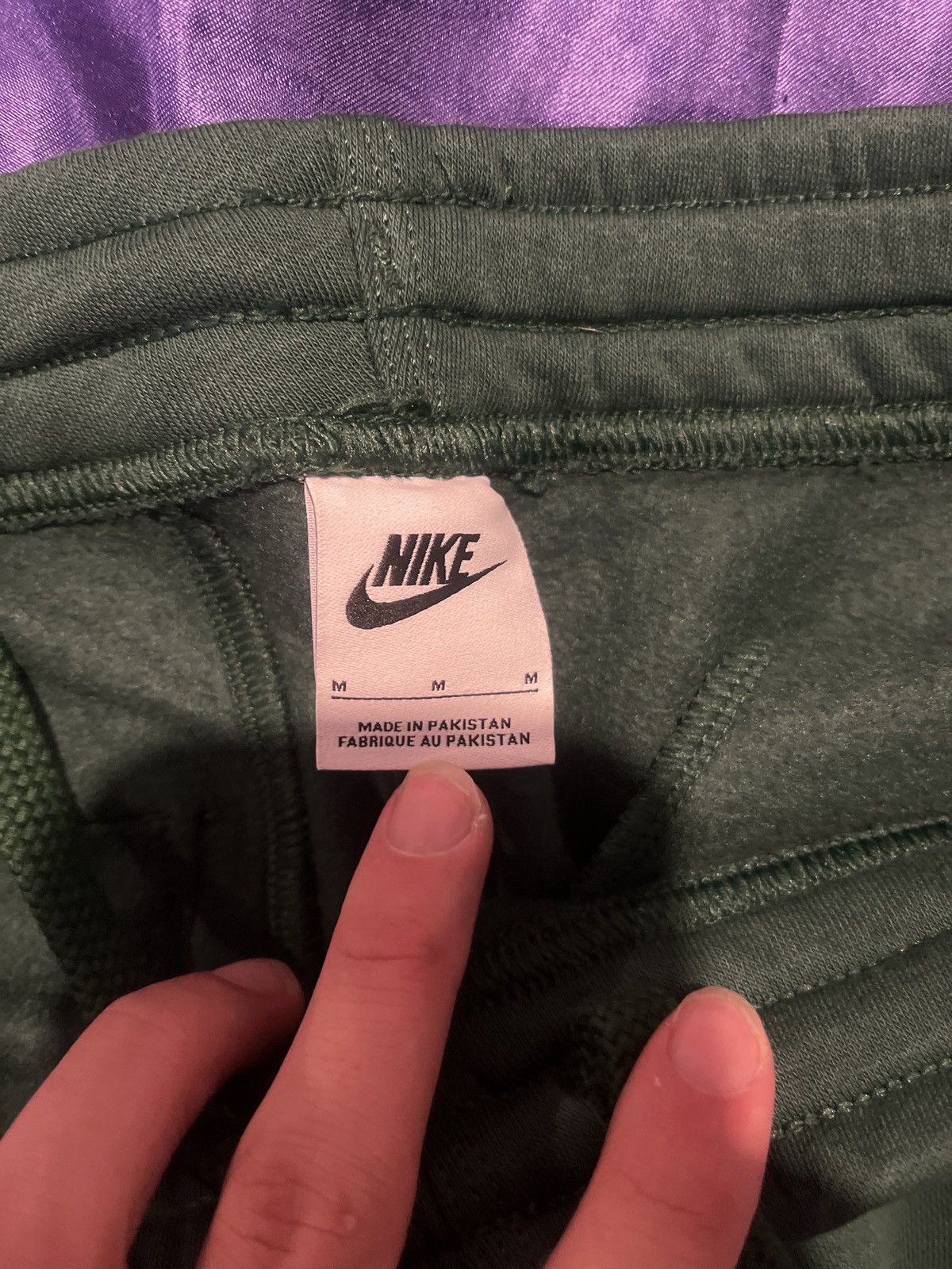 Nike Pine green Nike sweats Size US 30 / EU 46 - 3 Thumbnail