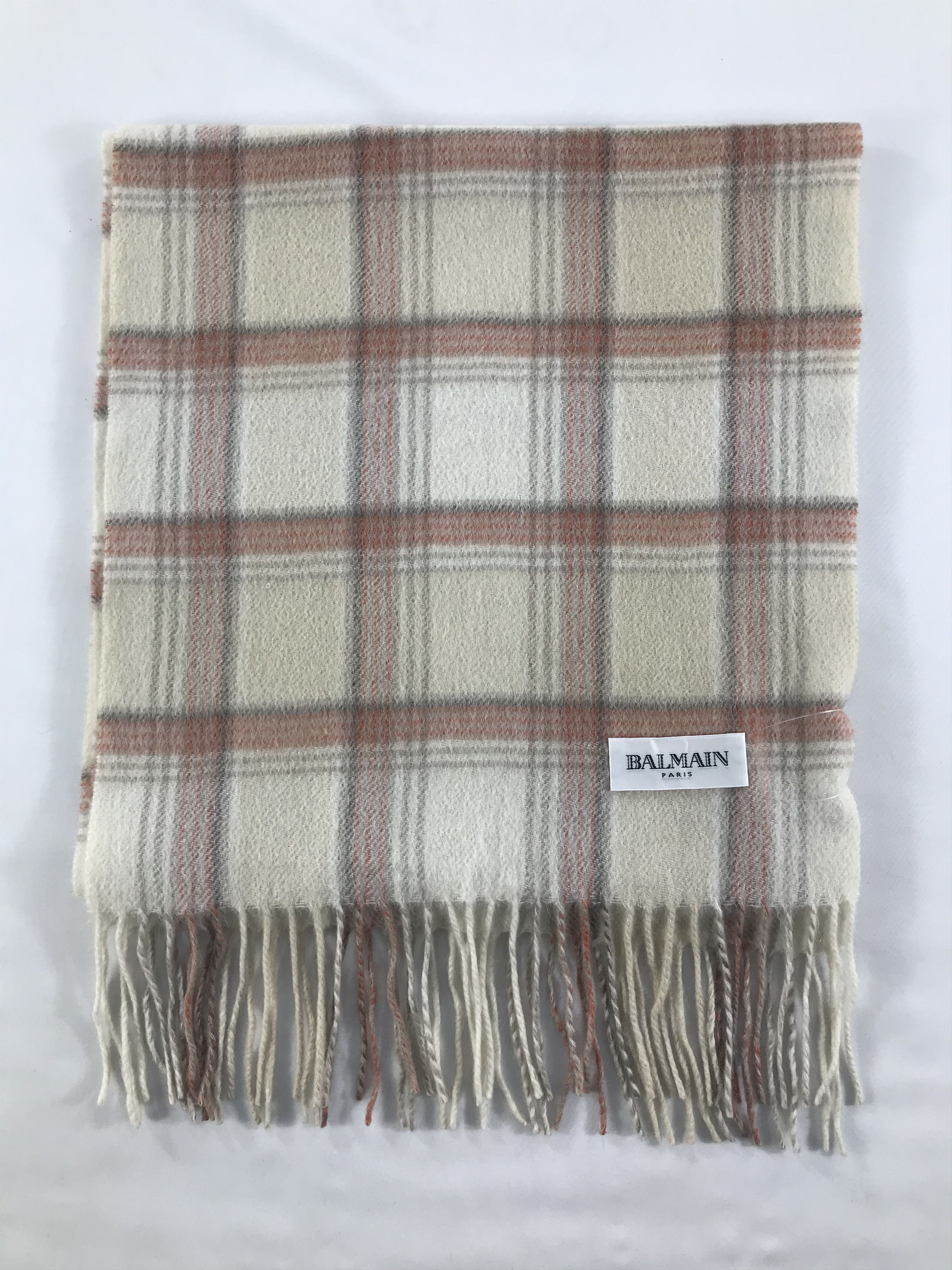 Vintage Balmain Scarf / Muffler / Neckwear - WW2836 Size ONE SIZE - 2 Thumbnail