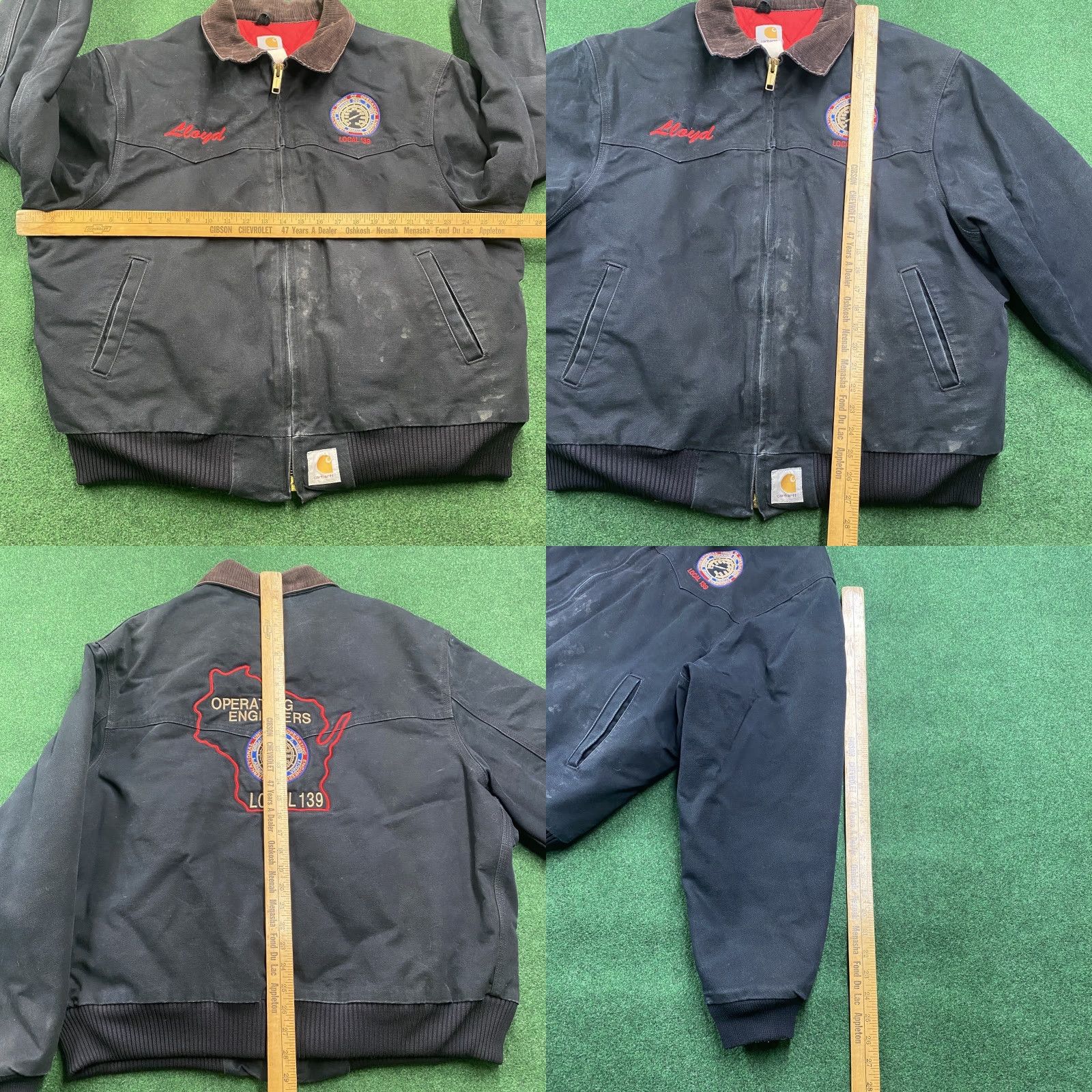 Carhartt VINTAGE Carhartt Jacket Mens XL Green 90s Quilted Lined USA MADE Size US XL / EU 56 / 4 - 8 Thumbnail