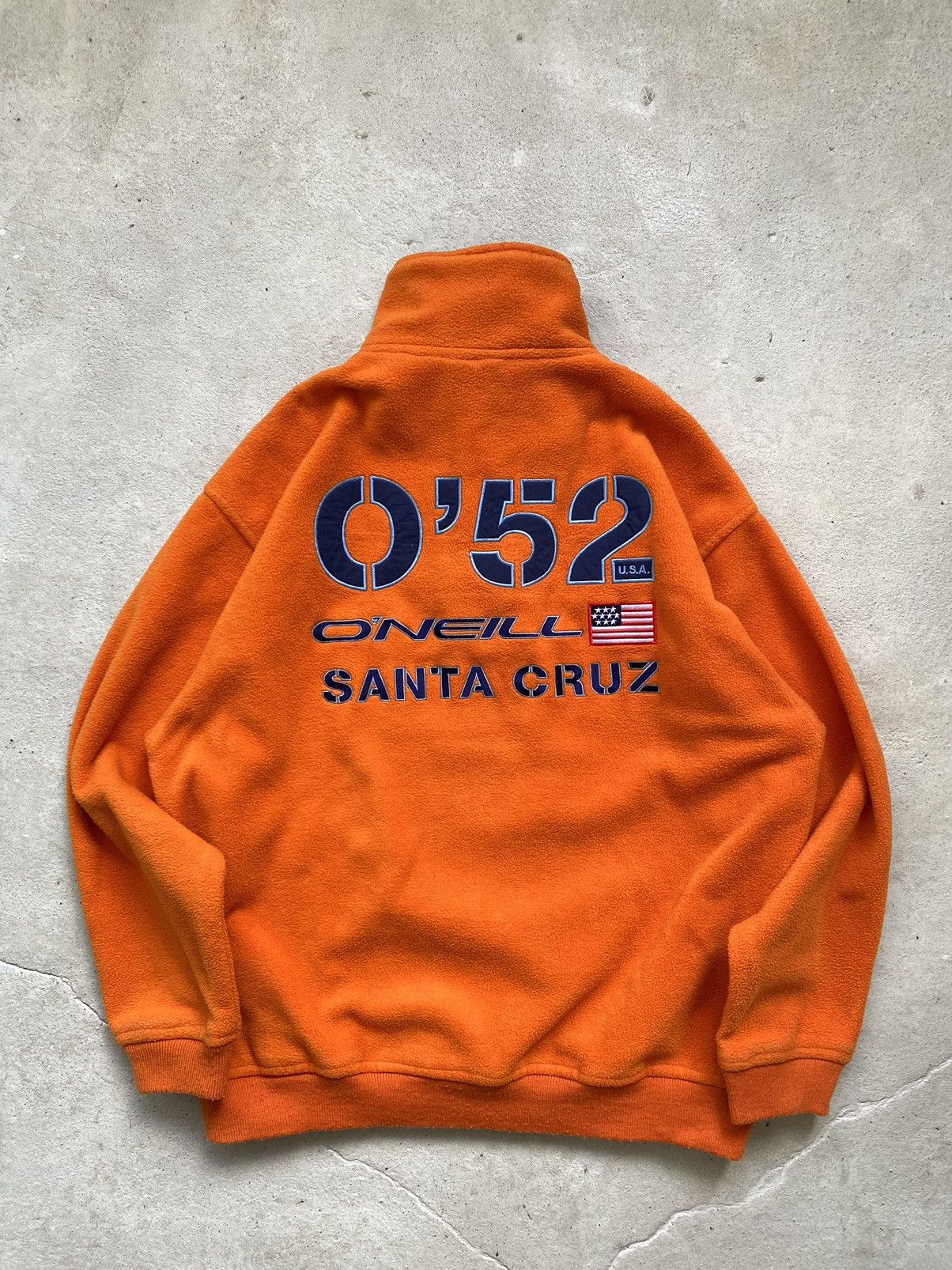 Japanese Brand Vintage 90s O’Neill Big logo Fleece Sweater Y2K Size US M / EU 48-50 / 2 - 10 Thumbnail