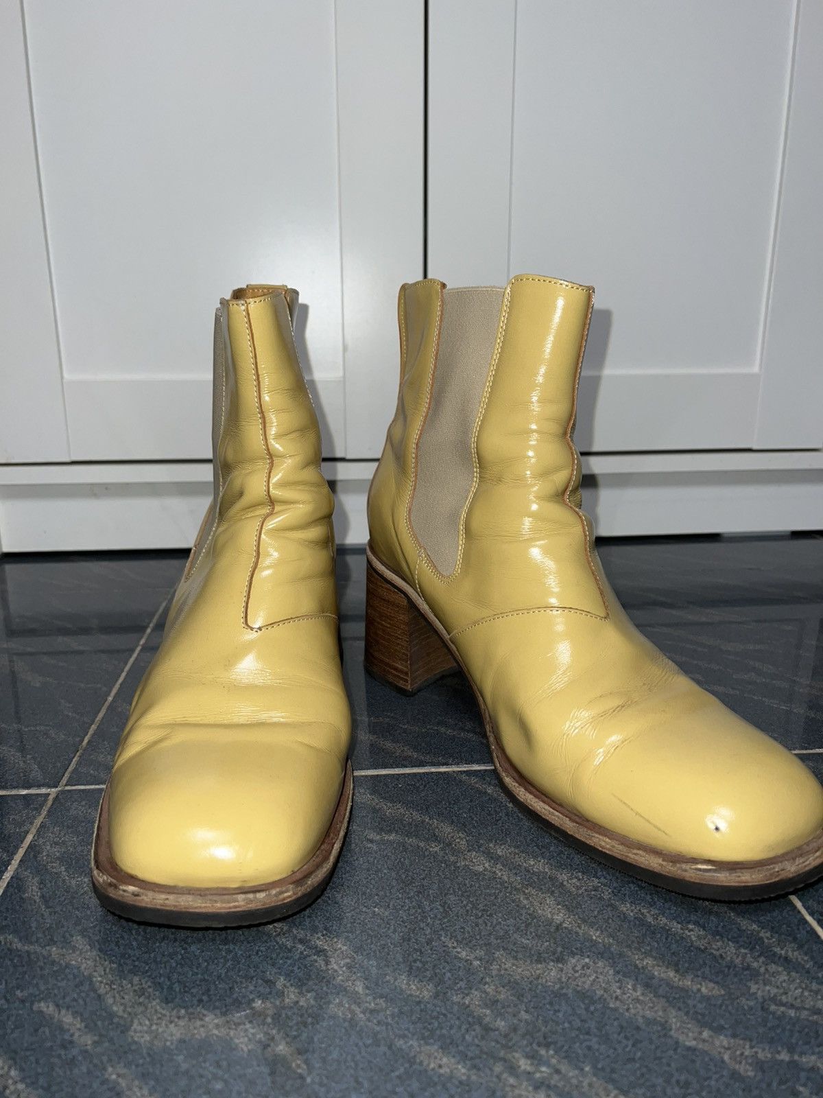 Our Legacy Our Legacy high heel boots with square toes Size US 13 / EU 46 - 13 Thumbnail