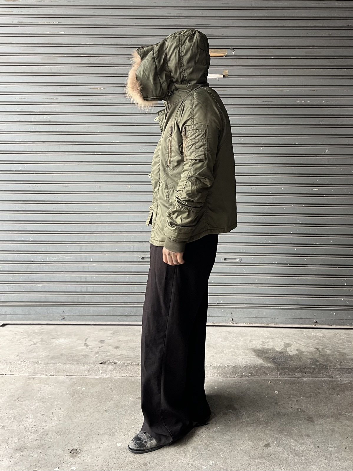 GOA 2000s GOA - Apocalypse Style Fur Hoodie Bomber Jacket Size US S / EU 44-46 / 1 - 22 Thumbnail