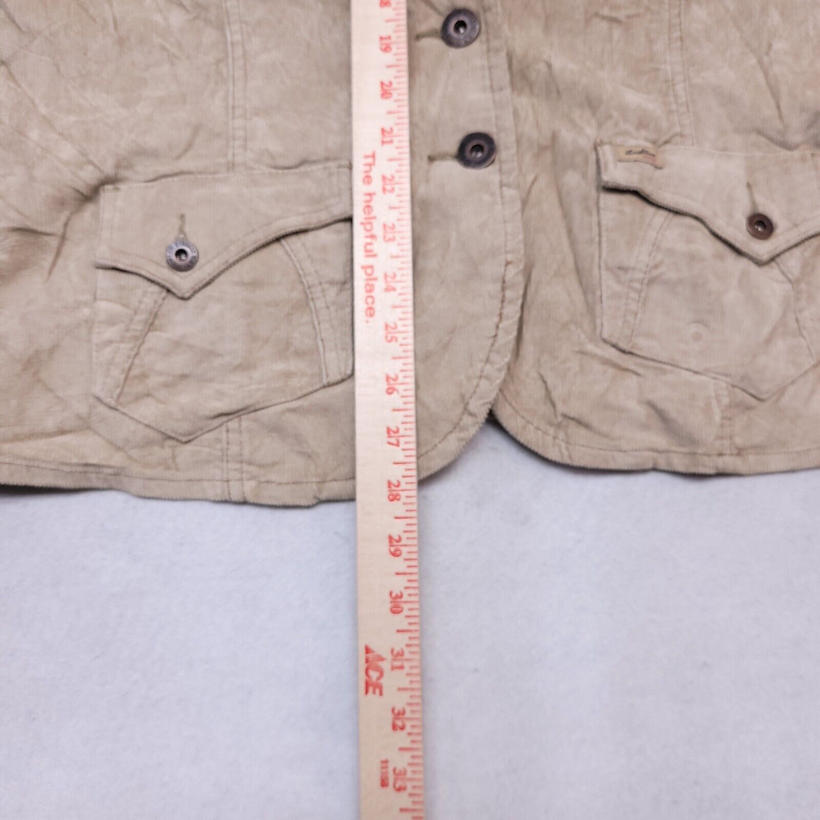Levi's Levi Strauss Button Up Coat Womens Size Extra Large XL Beige Size XL / US 12-14 / IT 48-50 - 7 Thumbnail