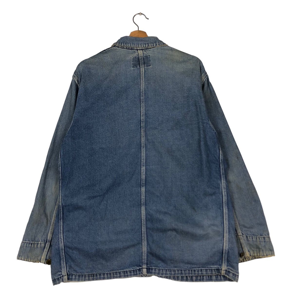 Japanese Brand 🔥Vintage Denim Chore Jacket Soldier Ant Toyo Enterprise Size US M / EU 48-50 / 2 - 8 Thumbnail
