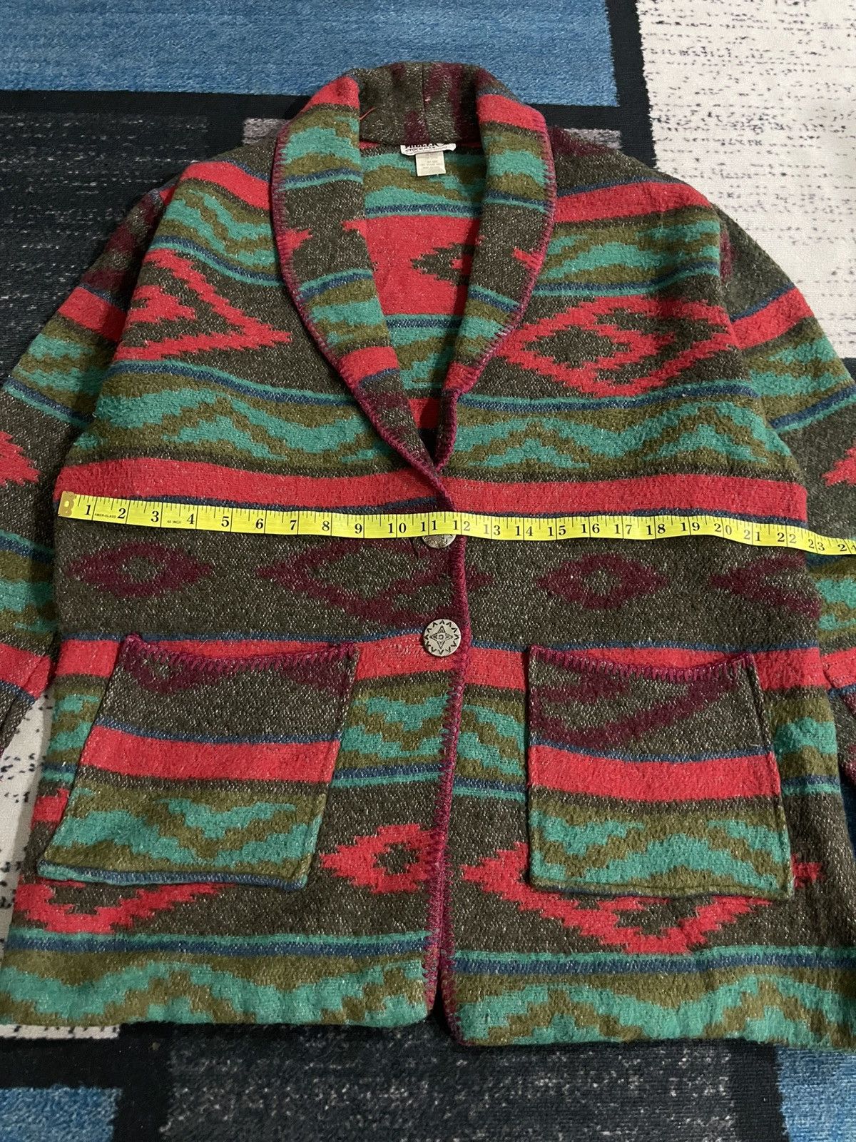 Vintage Vintage Miller Stockman Navajo Design Wool Jacket Size US L / EU 52-54 / 3 - 13 Thumbnail