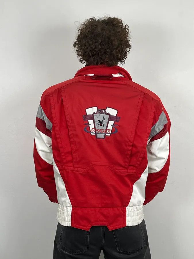 Spyder Spyder Red & White Ski Jacket Size US XL / EU 56 / 4 - 3 Thumbnail