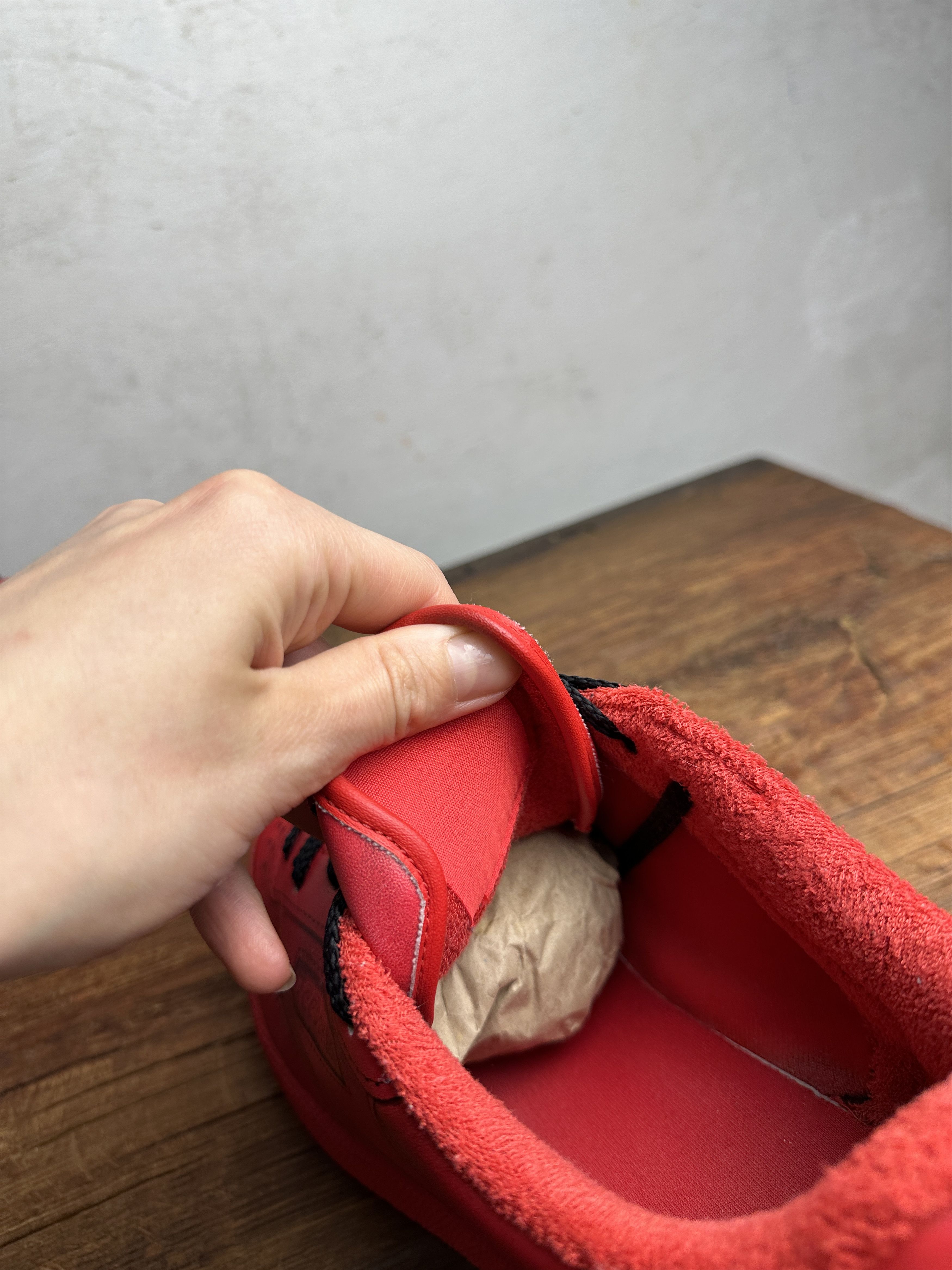 Maison Margiela × Reebok Reebok Maison Margiela x Club C Vector Red Size US 10 / EU 43 - 9 Thumbnail