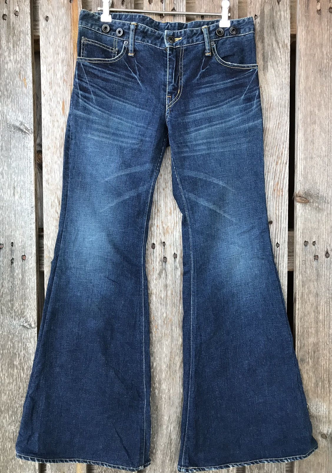 Le Grande Bleu (L.G.B.) L.G.B Maniac Corp Flared Jeans Size US 29 - 3 Thumbnail