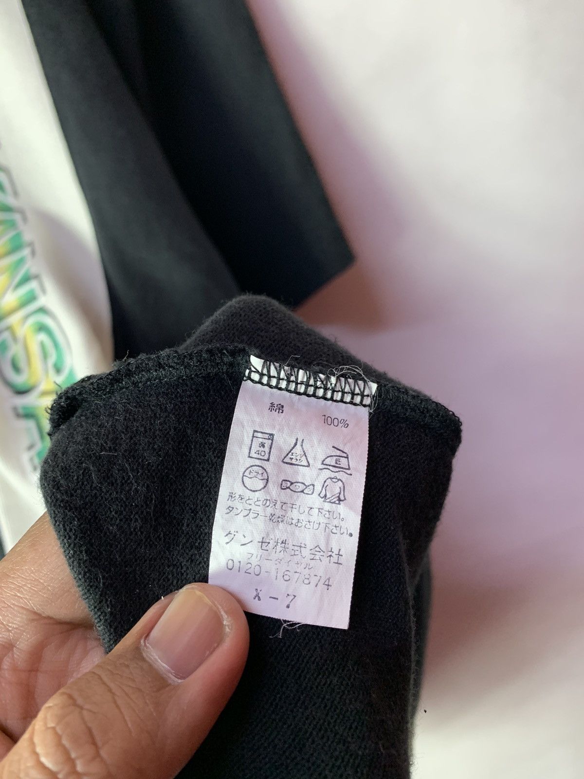 Japanese Brand Rare! Vintage 90s Kansai Man Spellout Tee Size US L / EU 52-54 / 3 - 7 Thumbnail