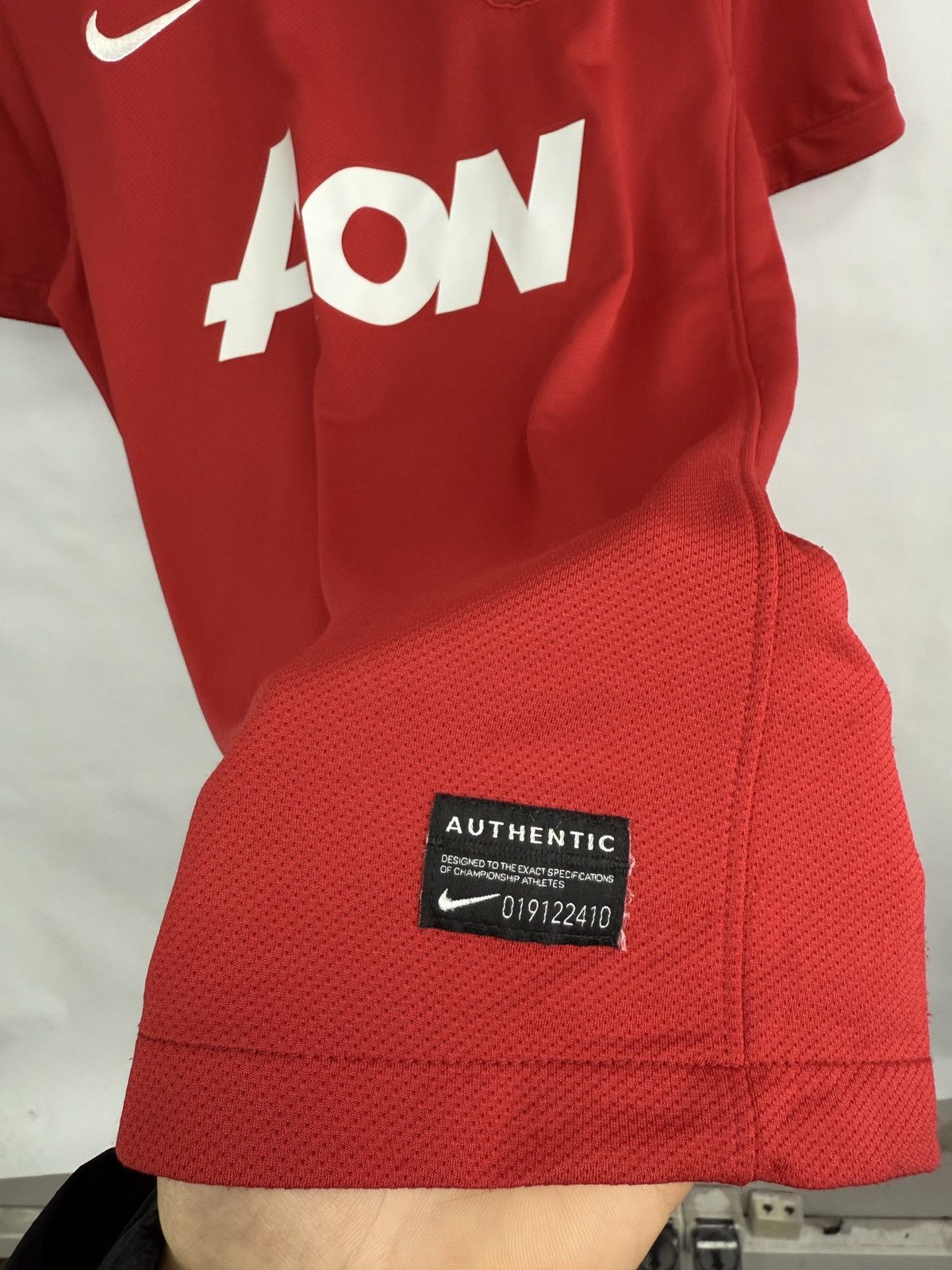 Nike 🏴󠁧󠁢󠁥󠁮󠁧󠁿 Y2K Nike Manchester United Soccer Jersey Dri Fit Rare Size US M / EU 48-50 / 2 - 6 Thumbnail