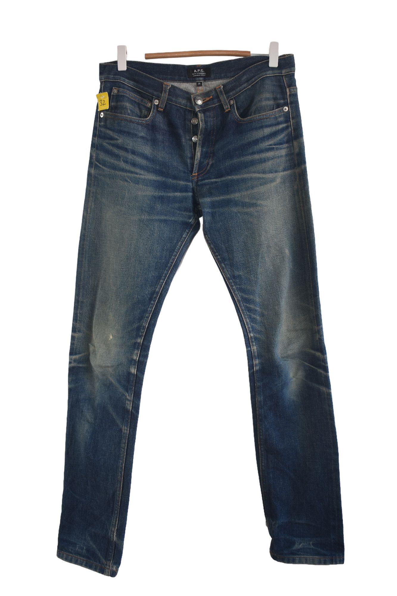 A.P.C. × Jean Very Rare 🔥 Faded APC Jeans W30 Size US 30 / EU 46 - 1 Thumbnail