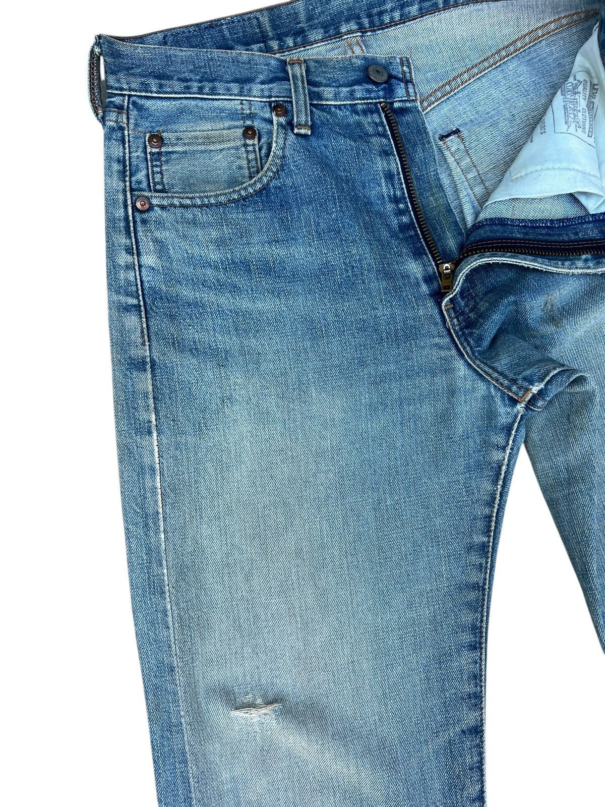 Levi's 1993 Levi’s 502 XX Big E Fade Aging Mud Denim Selvedge Jeans Size US 30 / EU 46 - 8 Thumbnail