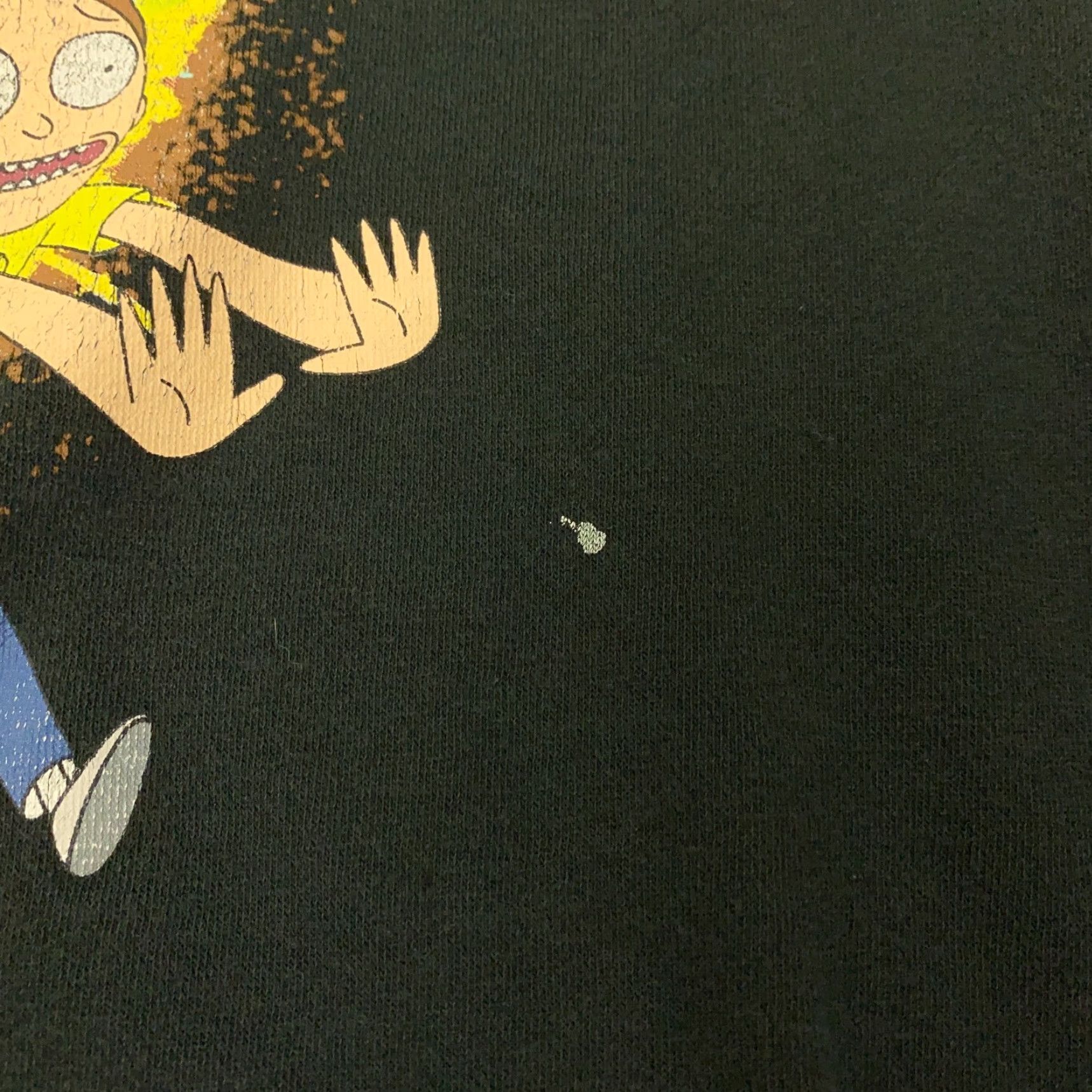 Swims Rick And Morty Adult Swim Hoodie Mens Large Black Sweatshirt Size US L / EU 52-54 / 3 - 3 Thumbnail
