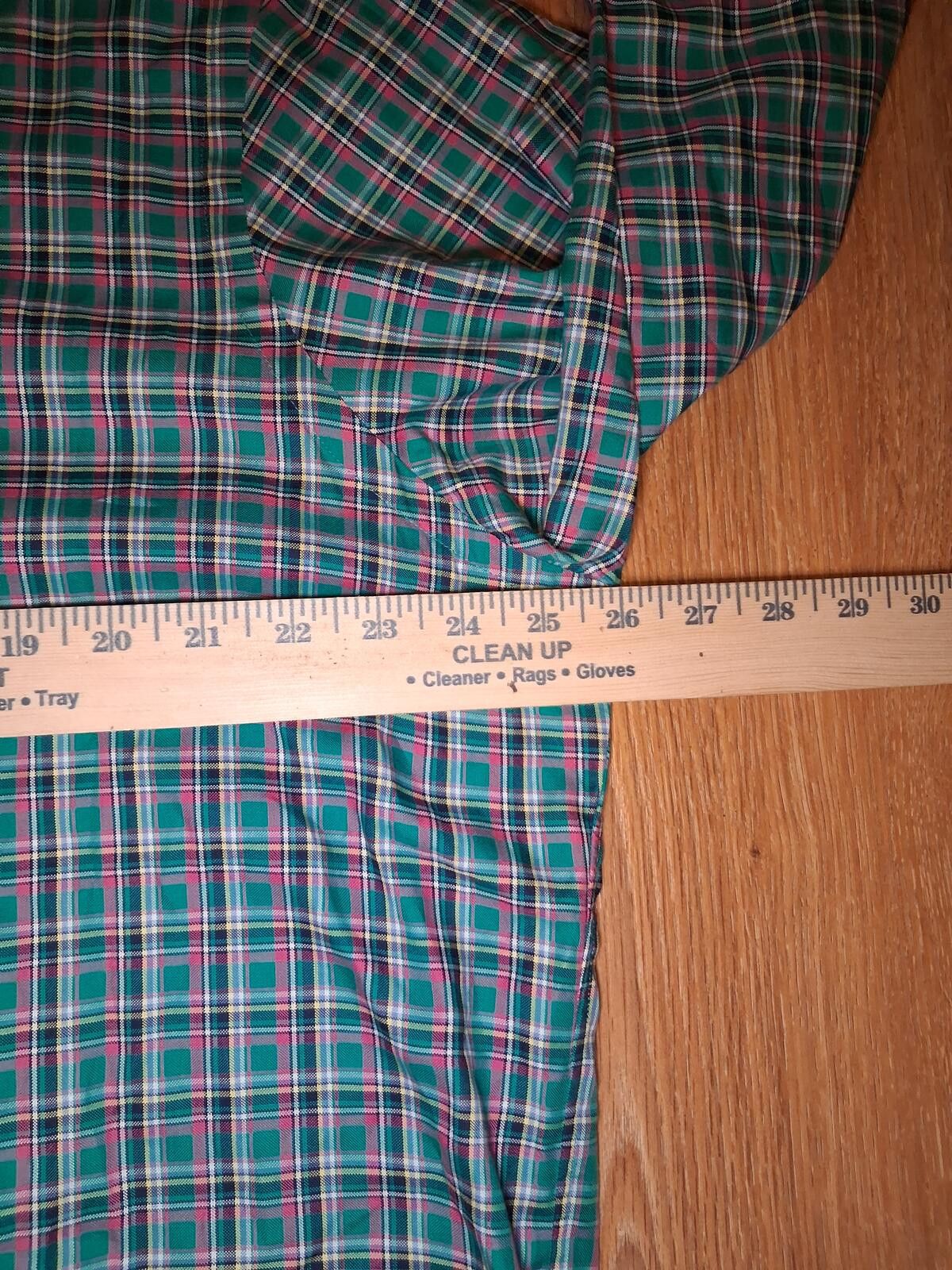 Polo Ralph Lauren Polo Ralph Lauren Button Up Shirt Mens XL Green Plaid Cotton Size US XL / EU 56 / 4 - 8 Thumbnail