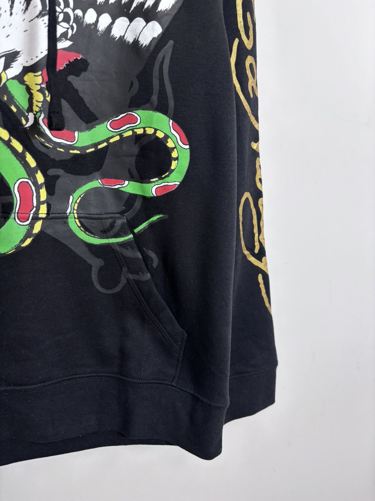 Ed Hardy Ed Hardy NWT Eagle Snake Tattoo Logo Y2K Hype Black Hoodie Size US S / EU 44-46 / 1 - 10 Thumbnail