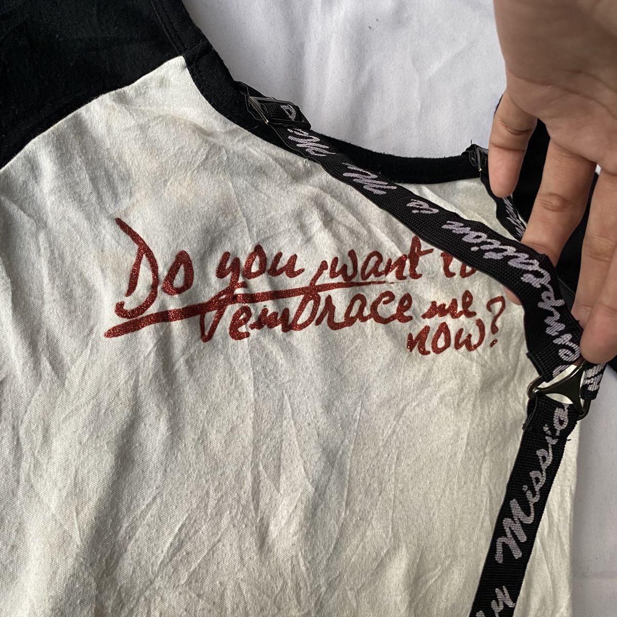 Beauty Beast × If Six Was Nine × Le Grande Bleu (L.G.B.) DO YOU WANT TO EMBRACE ME NOW WITH SUSPENDERS LGB STYLE Size L / US 10 / IT 46 - 10 Thumbnail