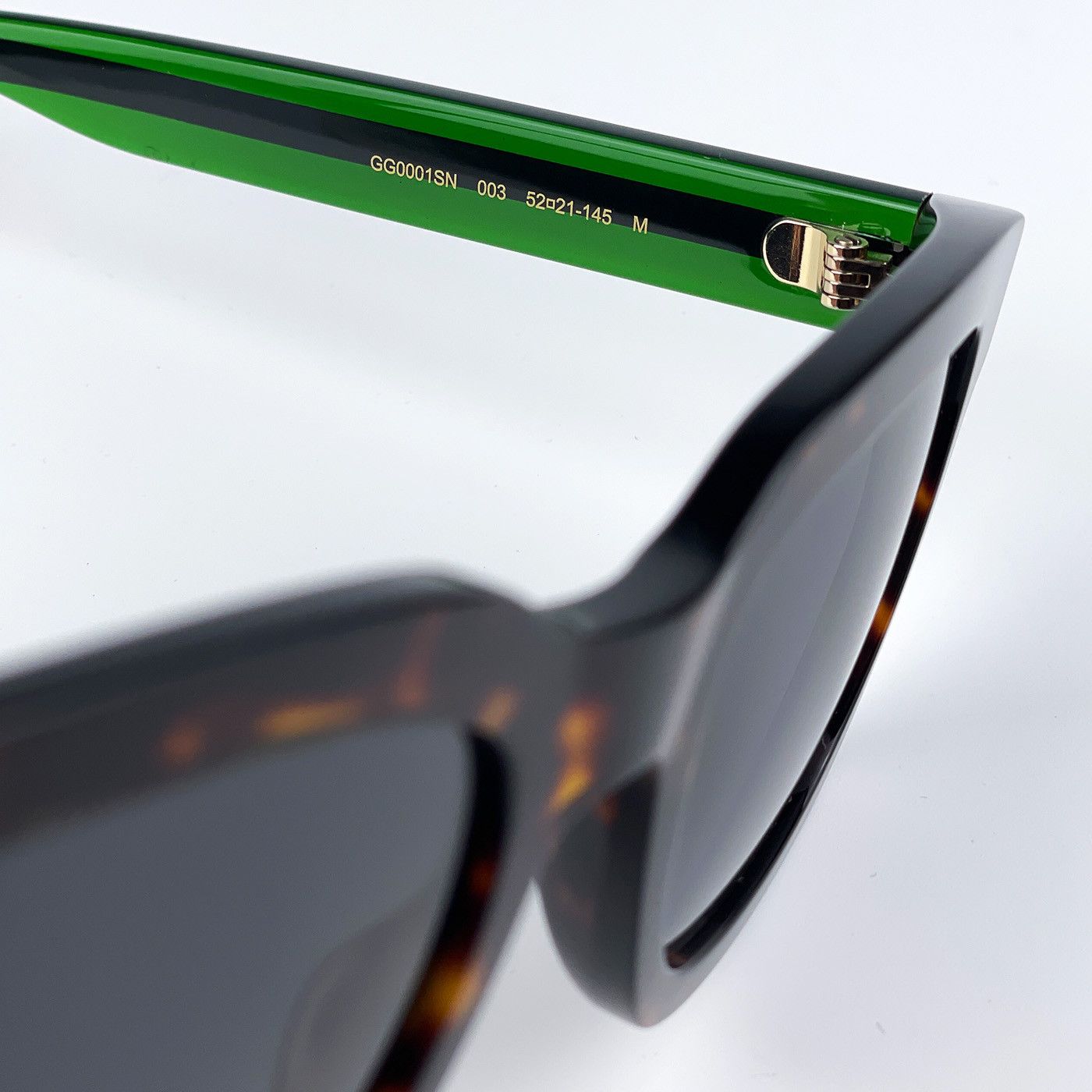 Gucci NEW GUCCI GG0001SN 003 Grey Square Unisex Sunglasses Size ONE SIZE - 8 Thumbnail