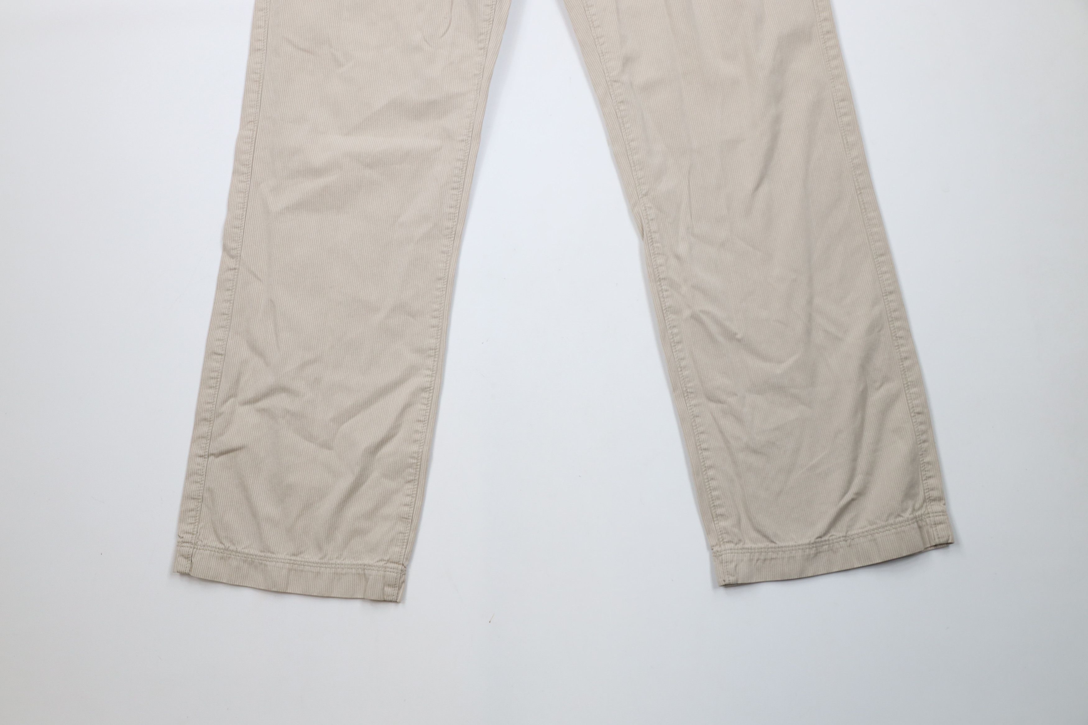 Gap × Vintage Vintage 90s Y2K Gap Surplus Pinstriped Wide Leg Chino Pants Size US 32 / EU 48 - 4 Thumbnail