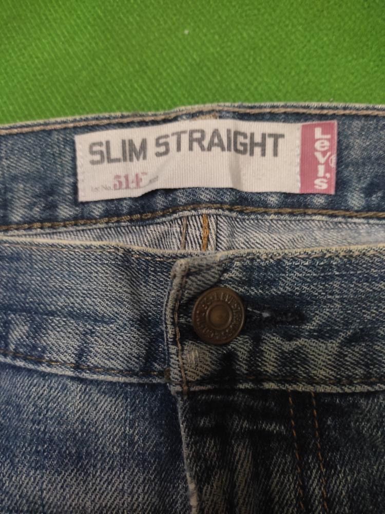Levi's × Vintage VINTAGE LEVIS 514 DISTRESSED SLIM STRAIGHT STYLE Size US 40 / EU 56 - 6 Thumbnail