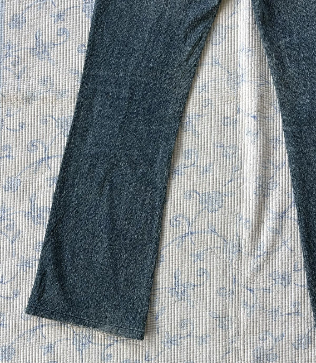 Uniqlo Uniqlo X High Quality Guarented Flared Denim Streetwear Size US 31 - 10 Thumbnail