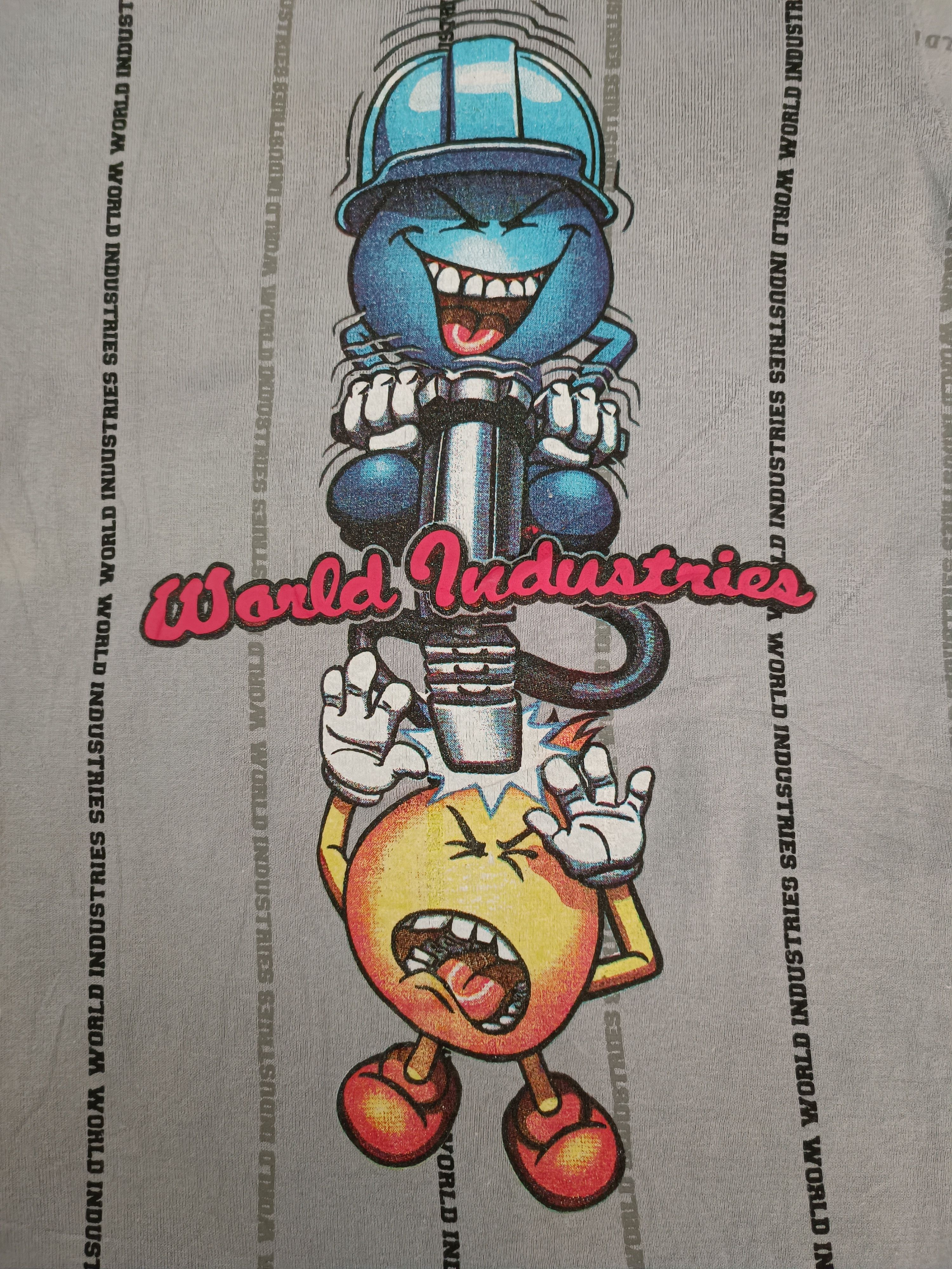 Hook-Ups World Industries Skate Tee Size US L / EU 52-54 / 3 - 5 Thumbnail