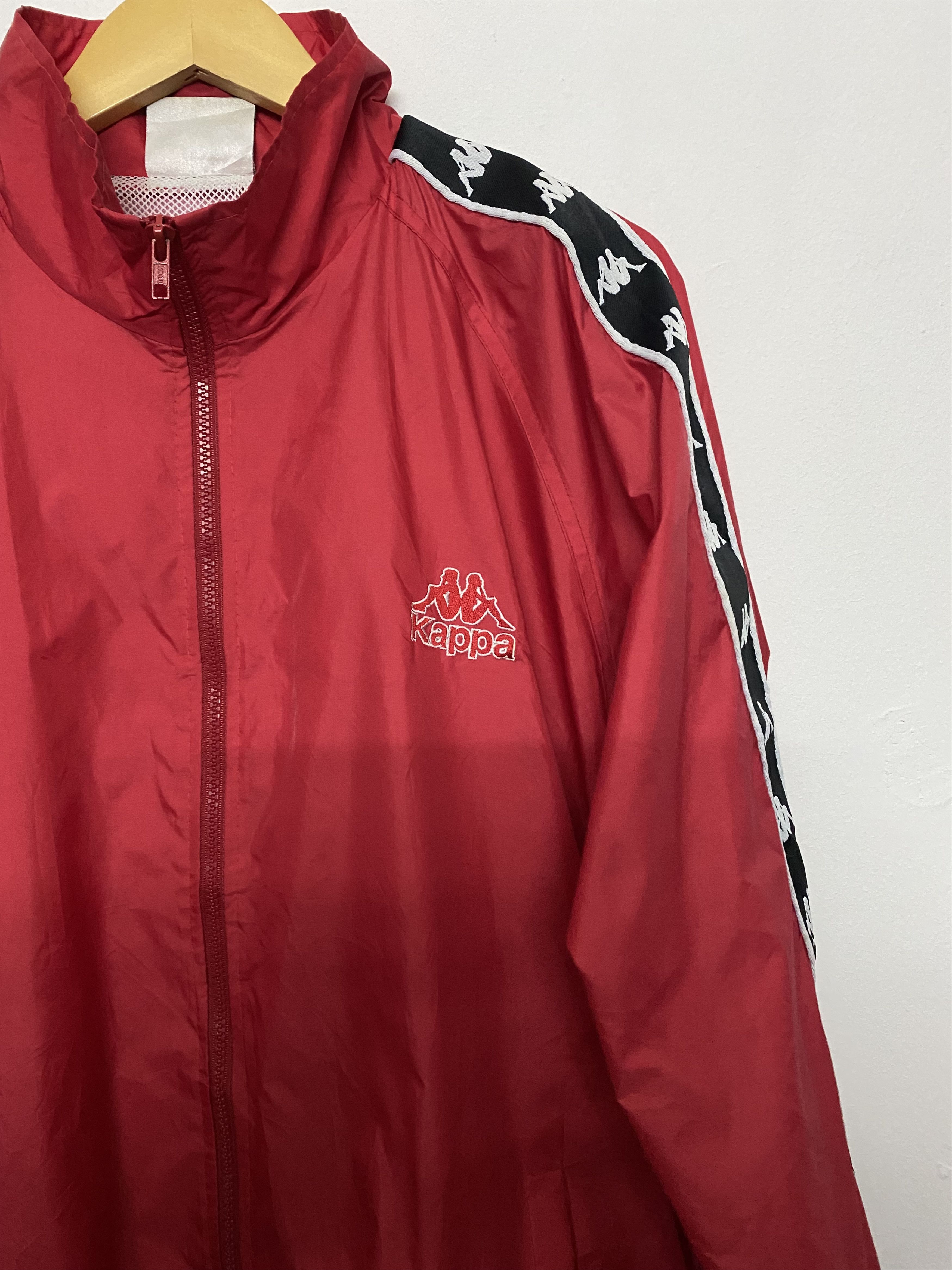 Kappa Kappa Big Logo Back Spell Out Windbreaker Track Jacket Size US L / EU 52-54 / 3 - 6 Thumbnail